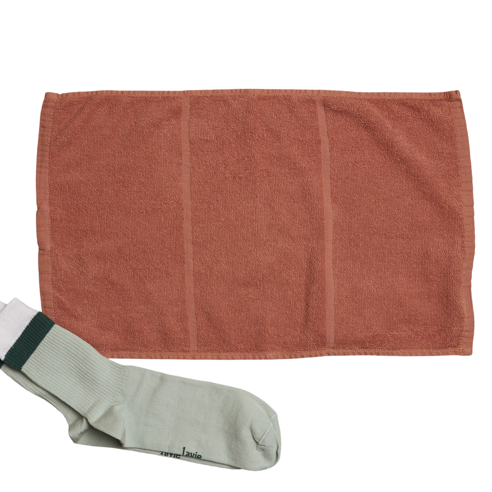 Tilda rust guest towel 30x50cm