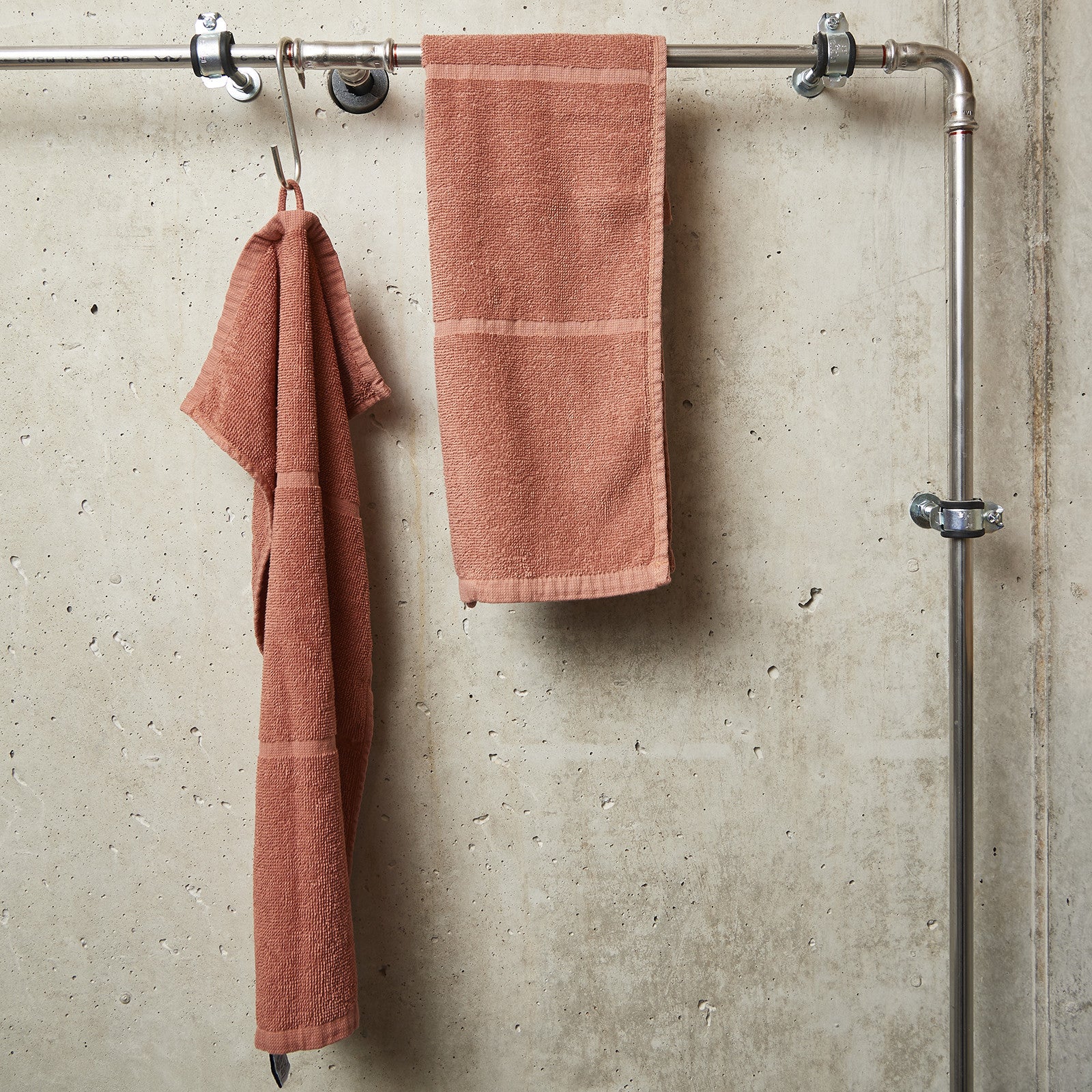 Tilda rouille Serviette d'invité 30x50cm