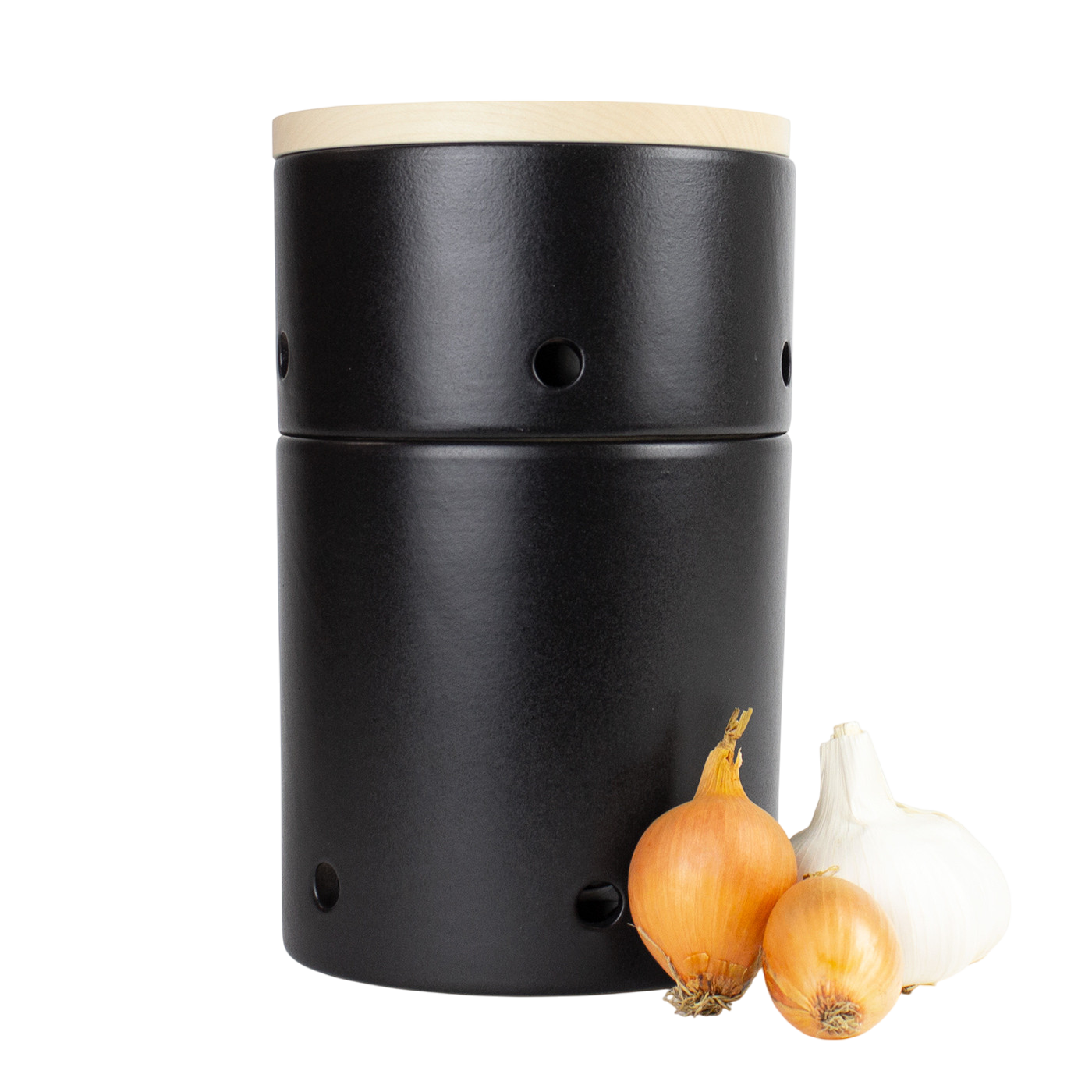 Knollentopf I Set schwarz