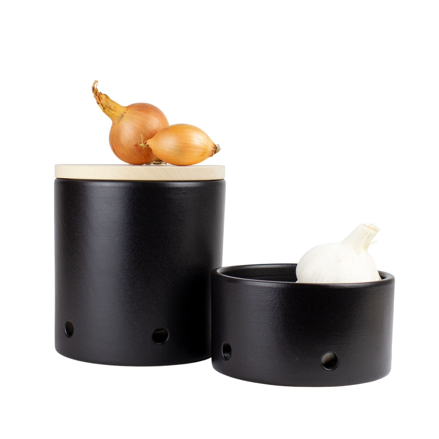 Tuber pot I set black