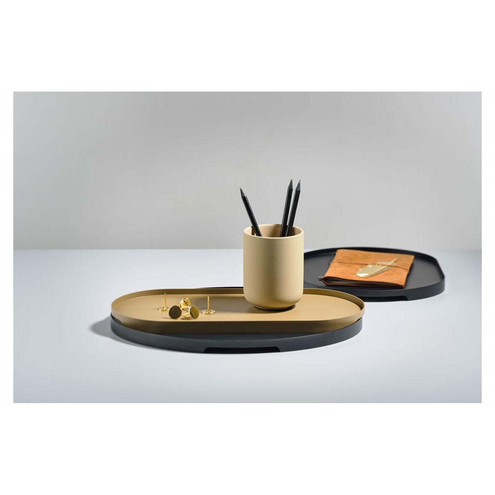 Plateau de service Singles, noir