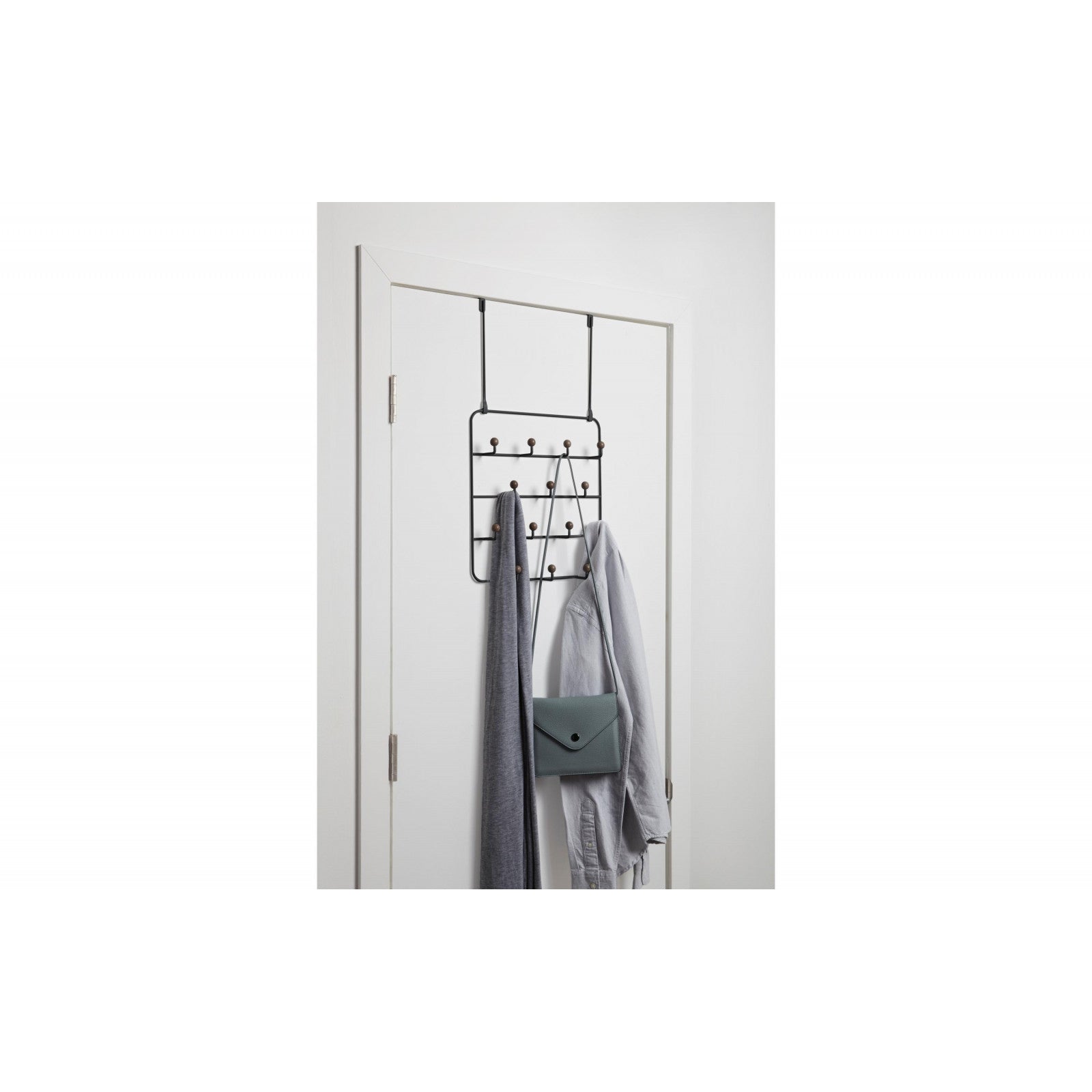 Portemanteau Estique Noir 36 x 60 x 9 cm