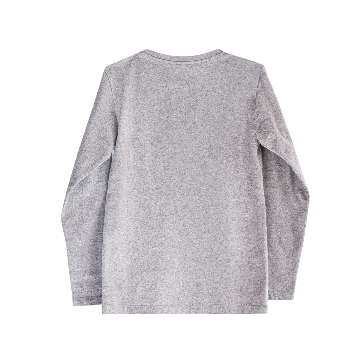 Long-sleeved shirt logo gray mélange