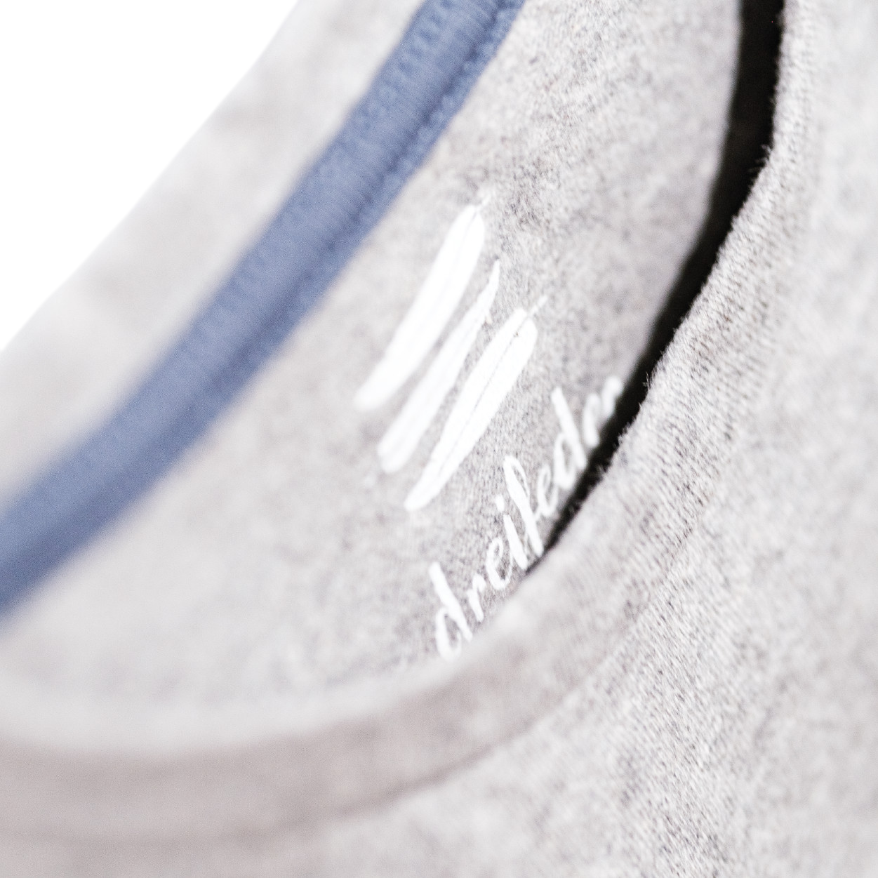 Long-sleeved shirt logo gray mélange