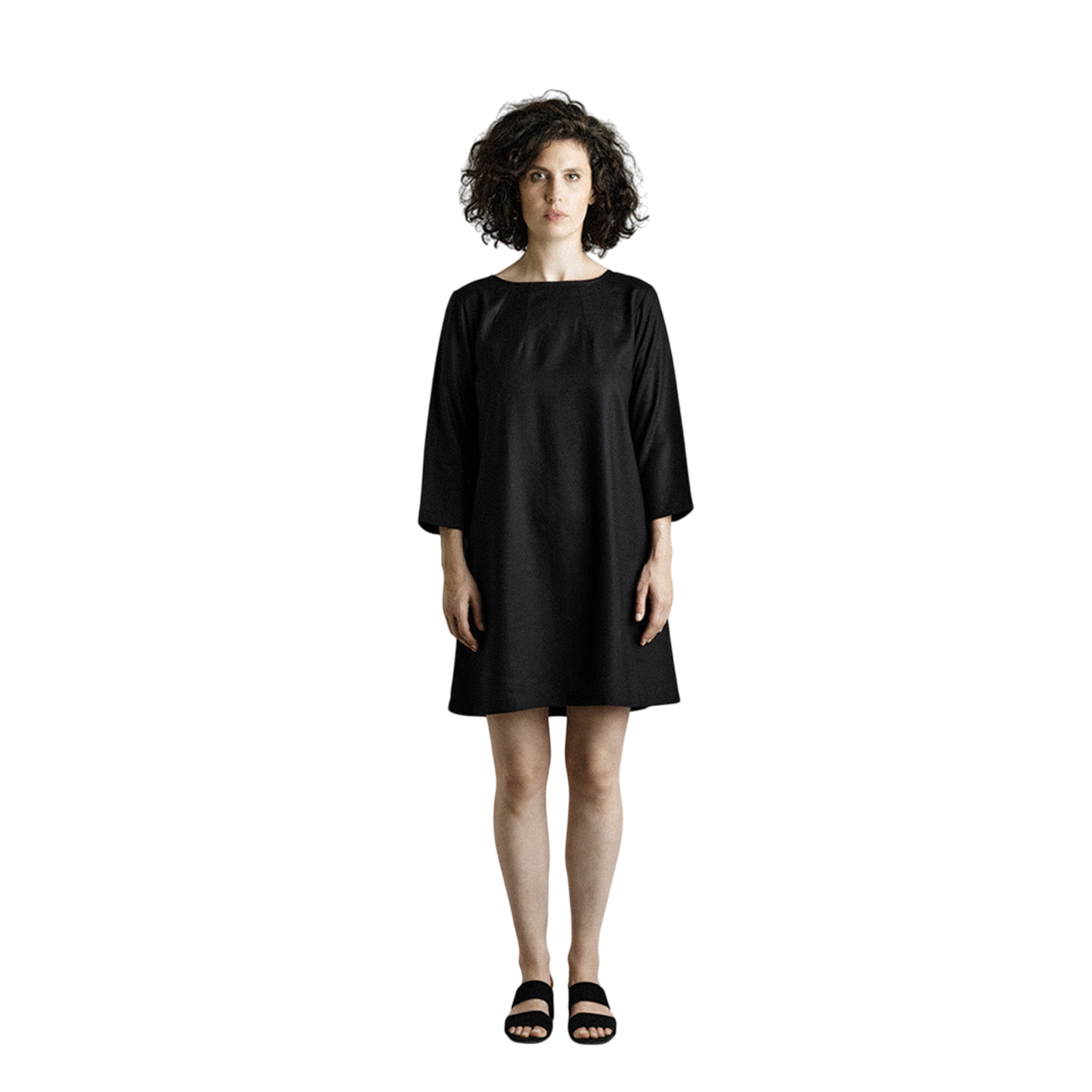 Kleid Tencel schwarz