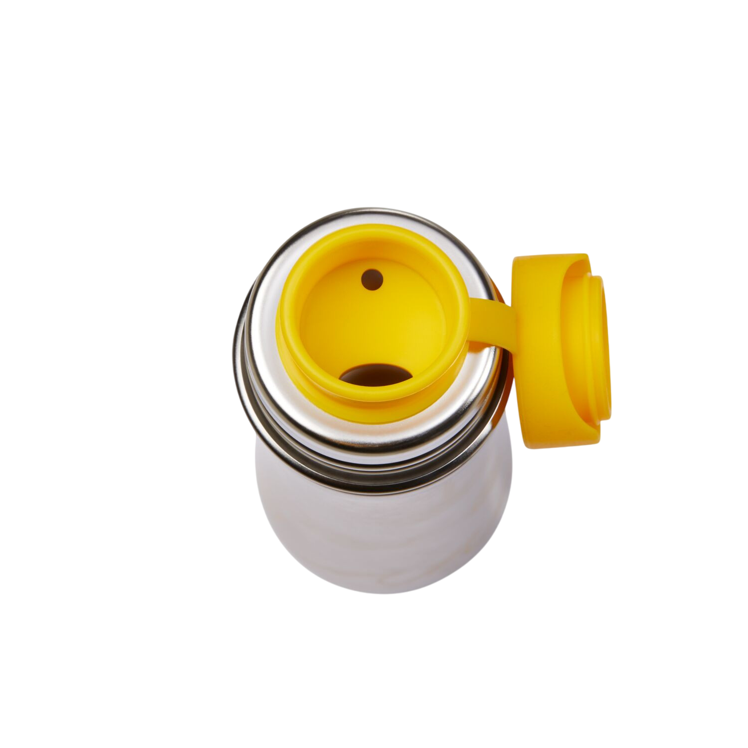 Gourde en acier inoxydable jaune