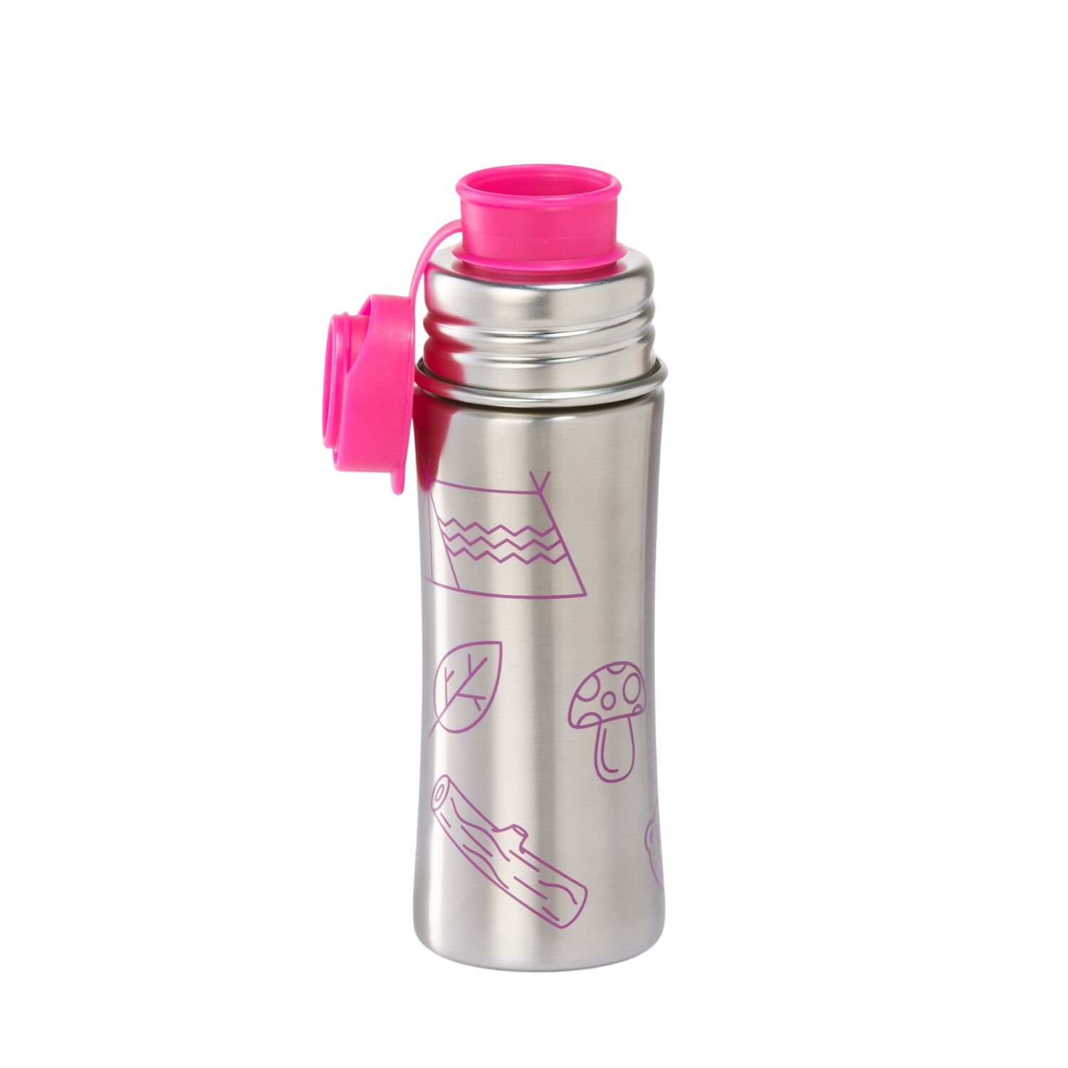 Gourde en acier inoxydable rose