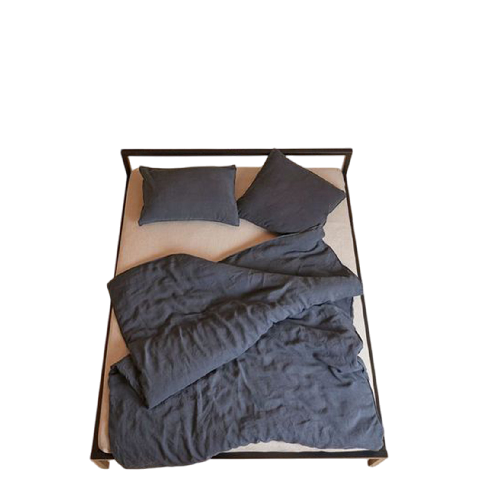 Linus uni, anthracite Housse de duvet 200x210 cm