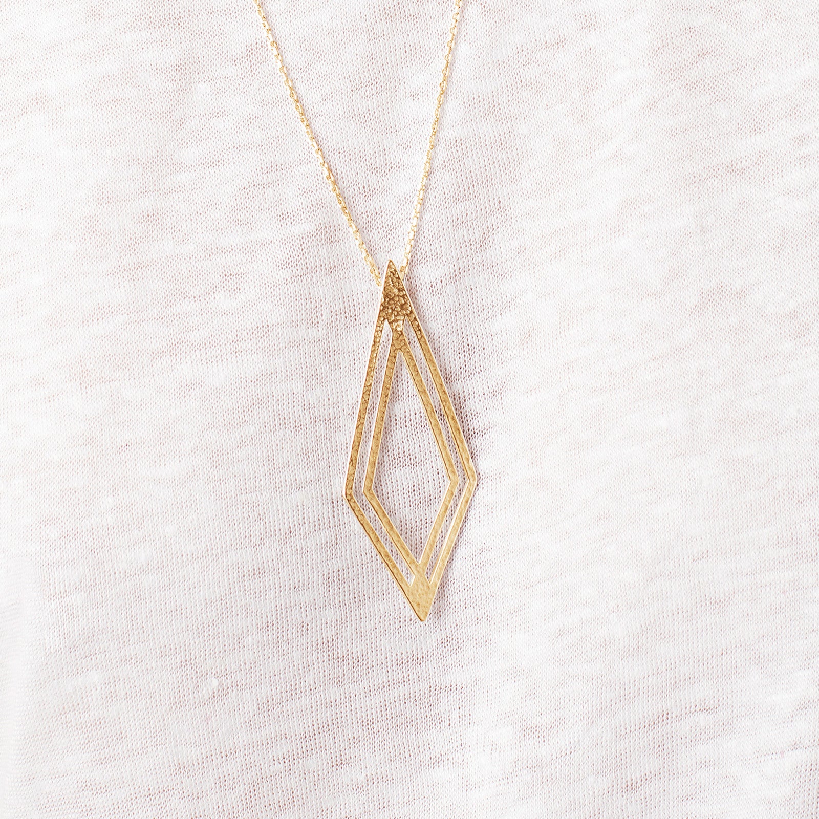 Collier Square doré