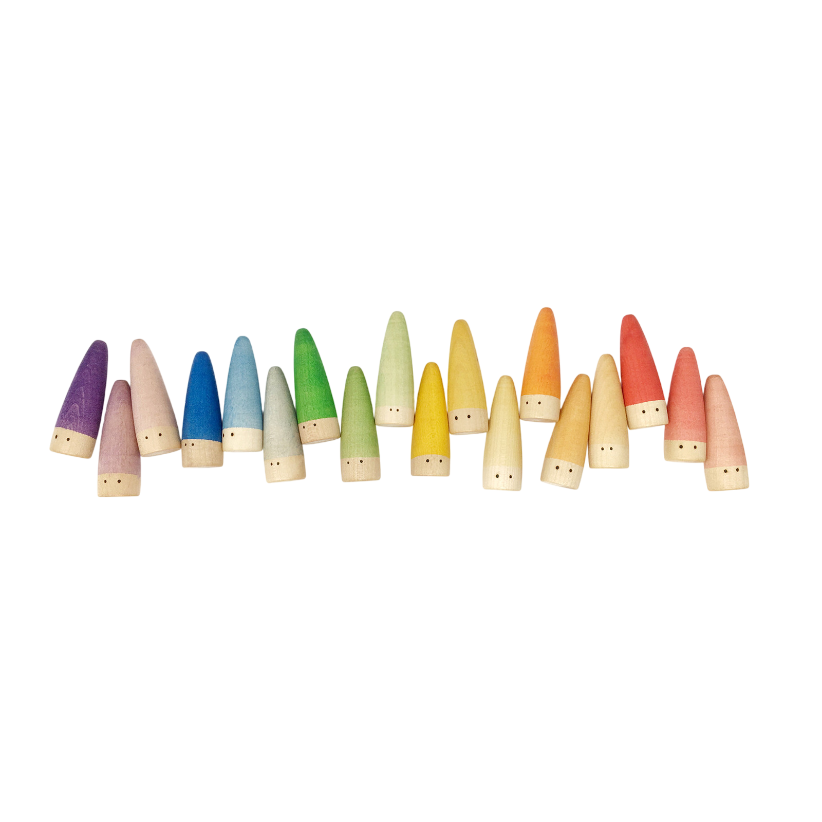 Wooden figure sticks 18 pieces Grapat