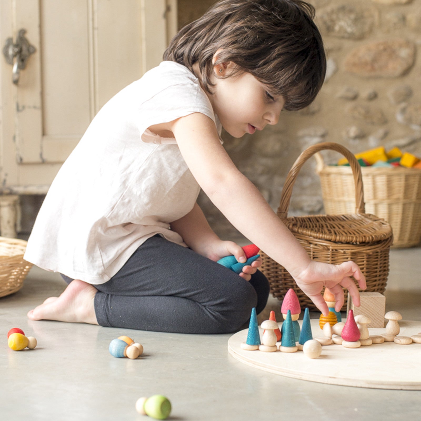 Nins Tomten Set Grapat