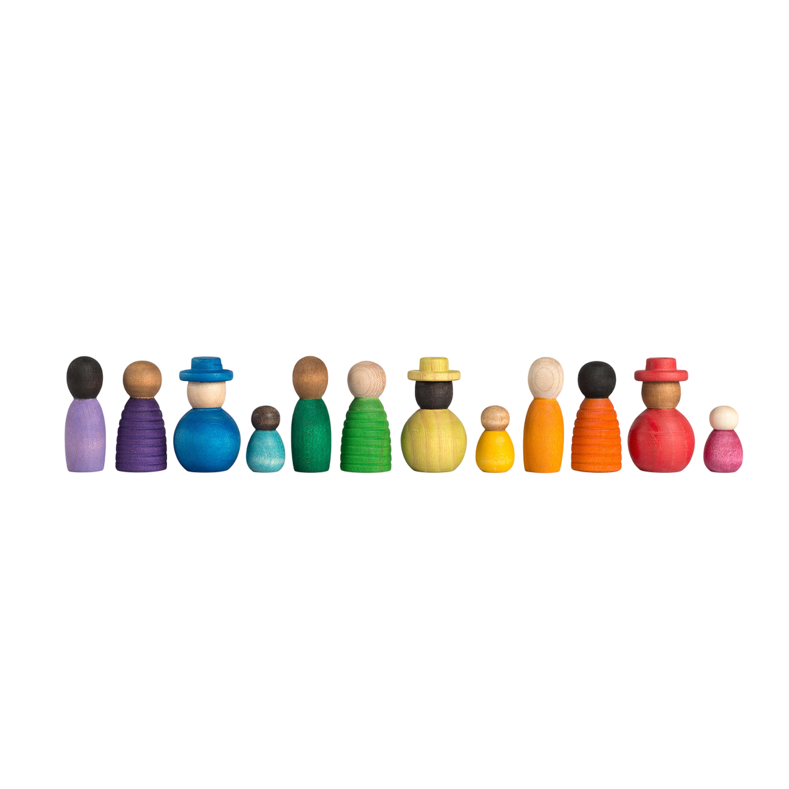 Nins 12 Figuren Together Rainbow Grapat