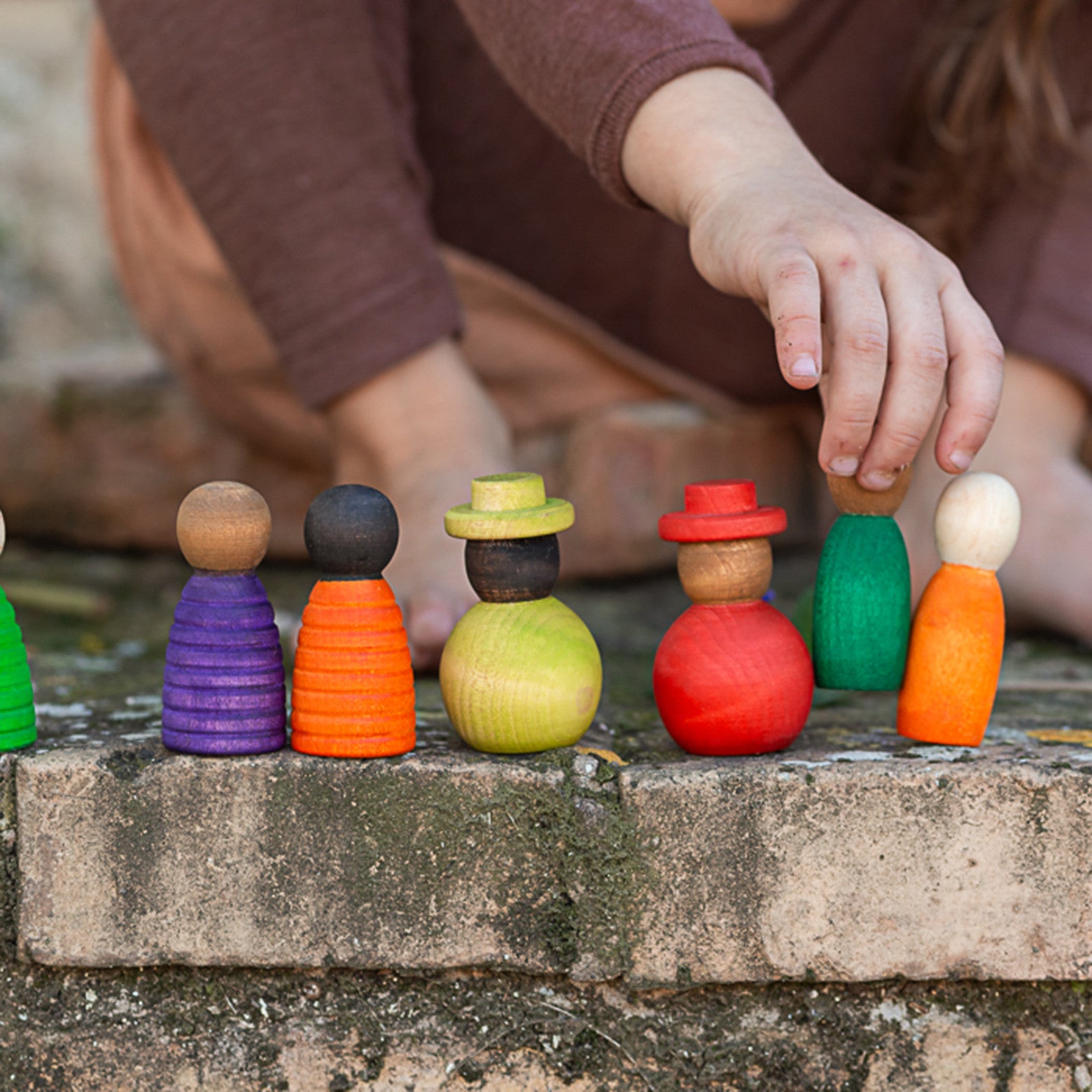 Nin 12 figurines Together Rainbow Grapat