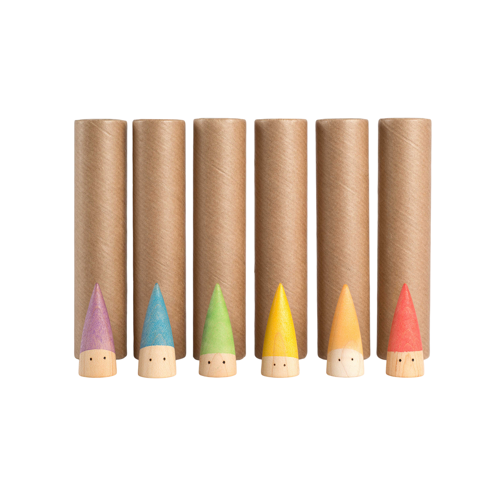 Holzfiguren 6 Baby Sticks Grapat