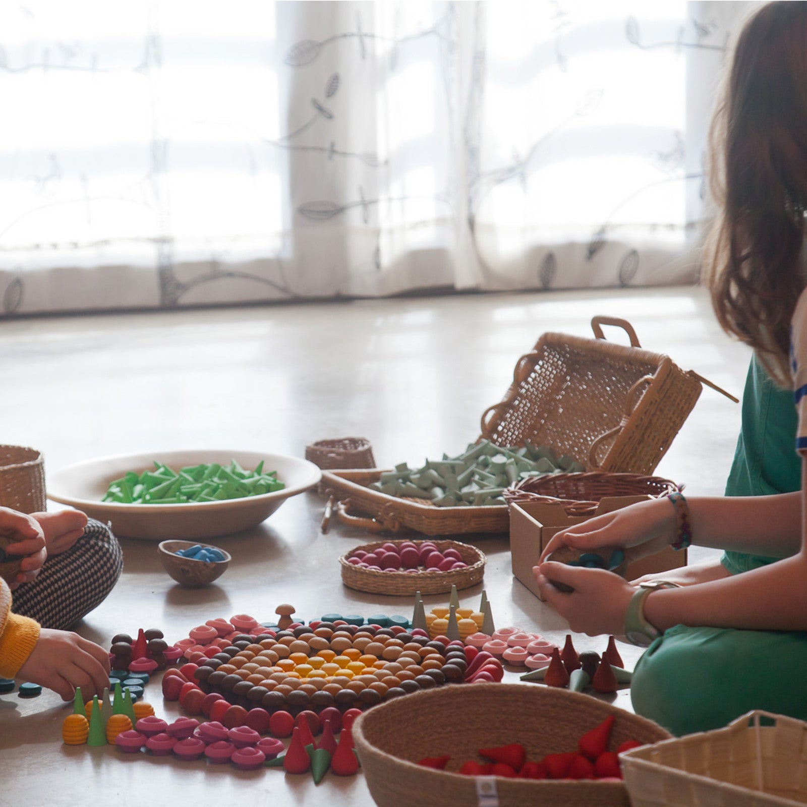 Mandala 36 fleurs Grapat