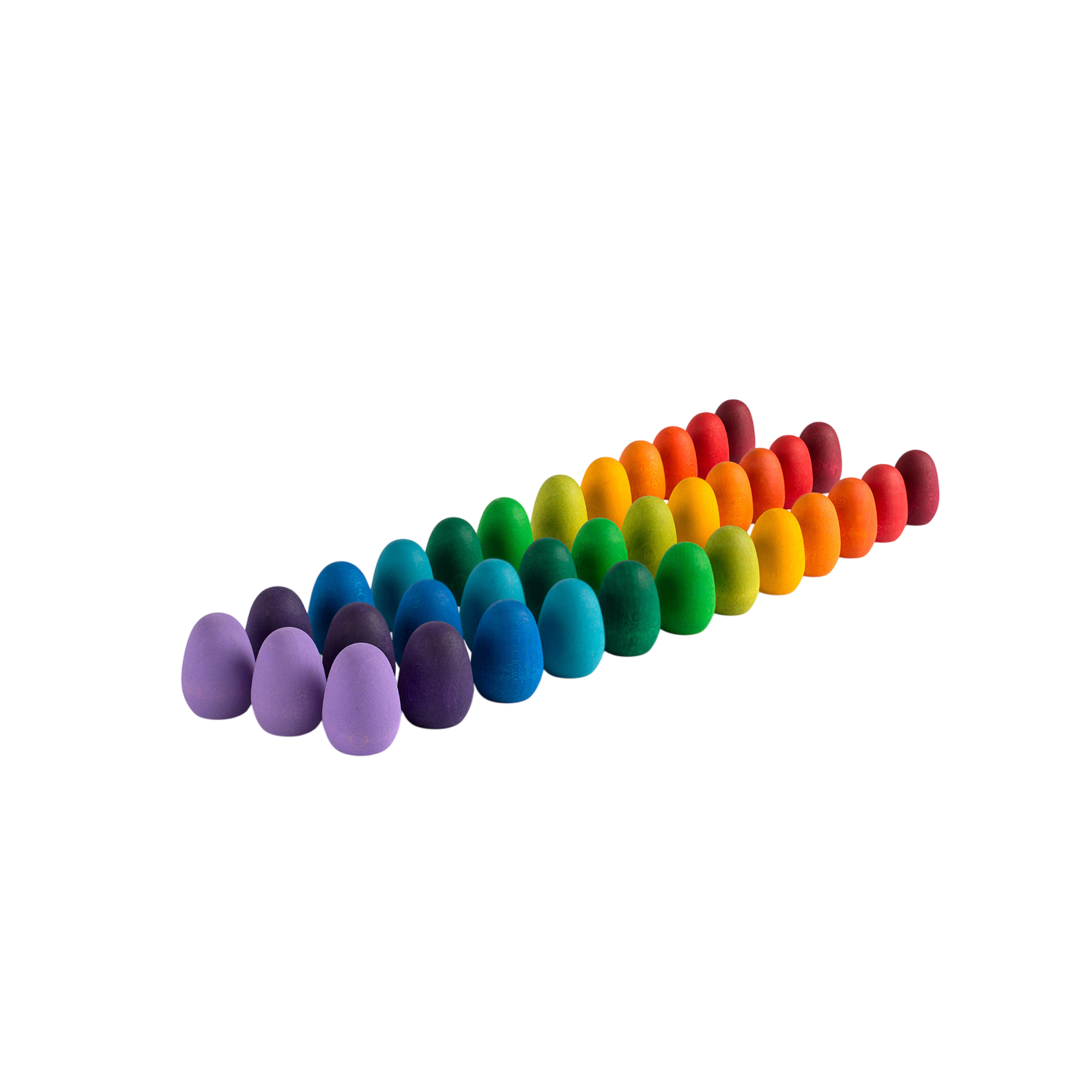 Mandala 36 Eier Regenbogen Grapat