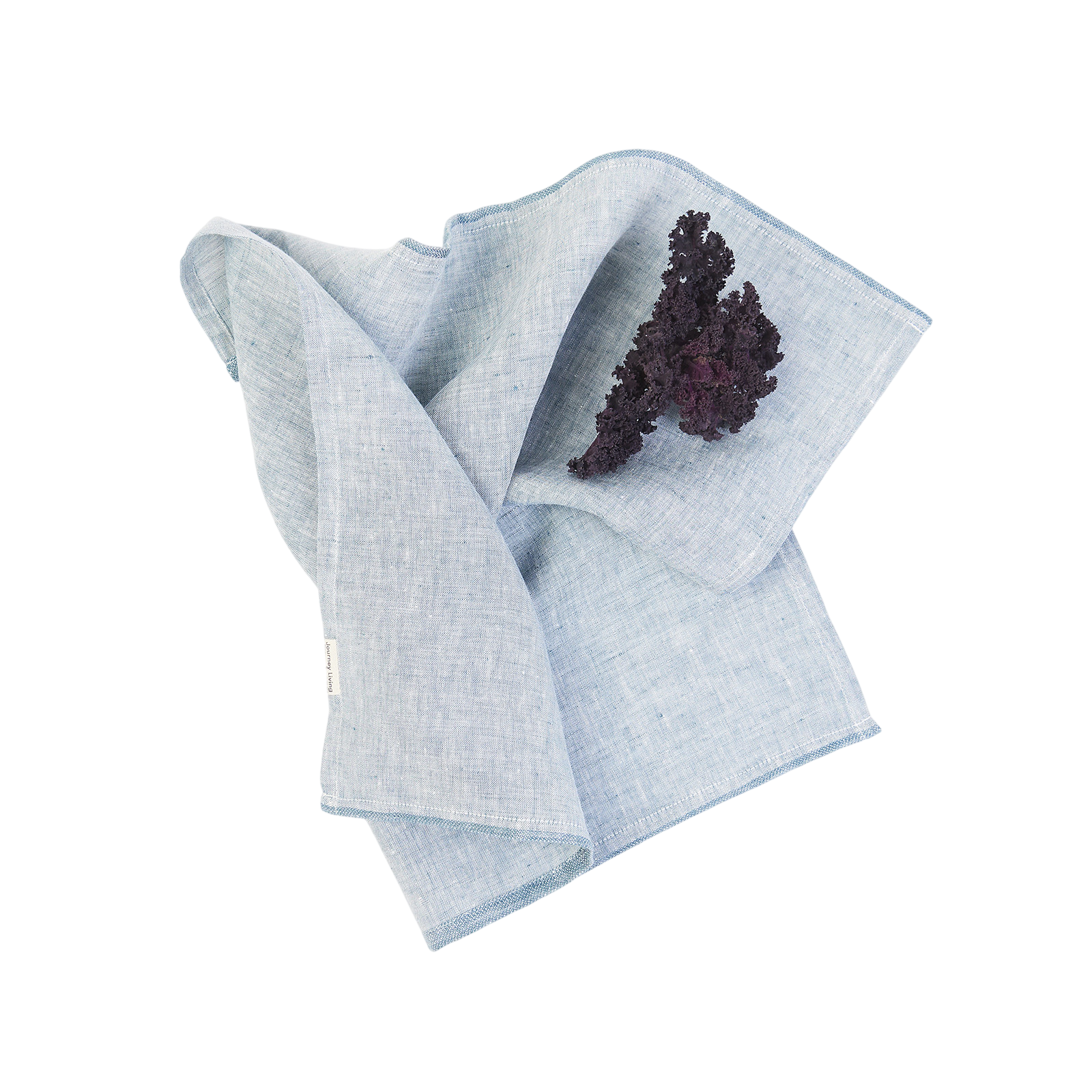 ELISE "Chambray" napkin ocean 50x50cm (dark blue)