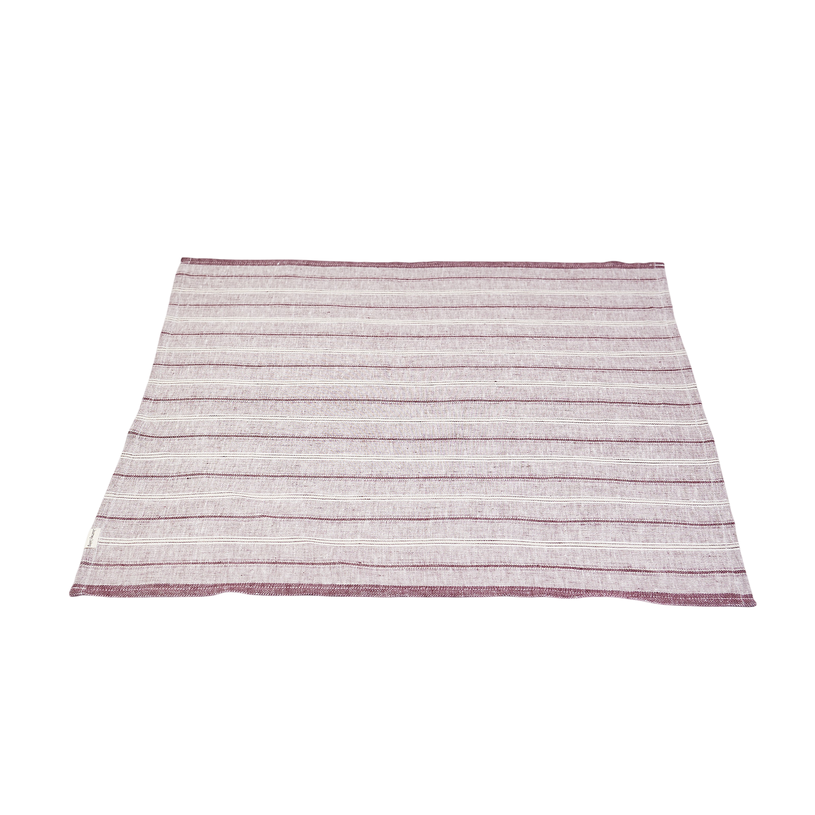 JULIETTE "Stripe" kitchen towel cassis 50x70cm