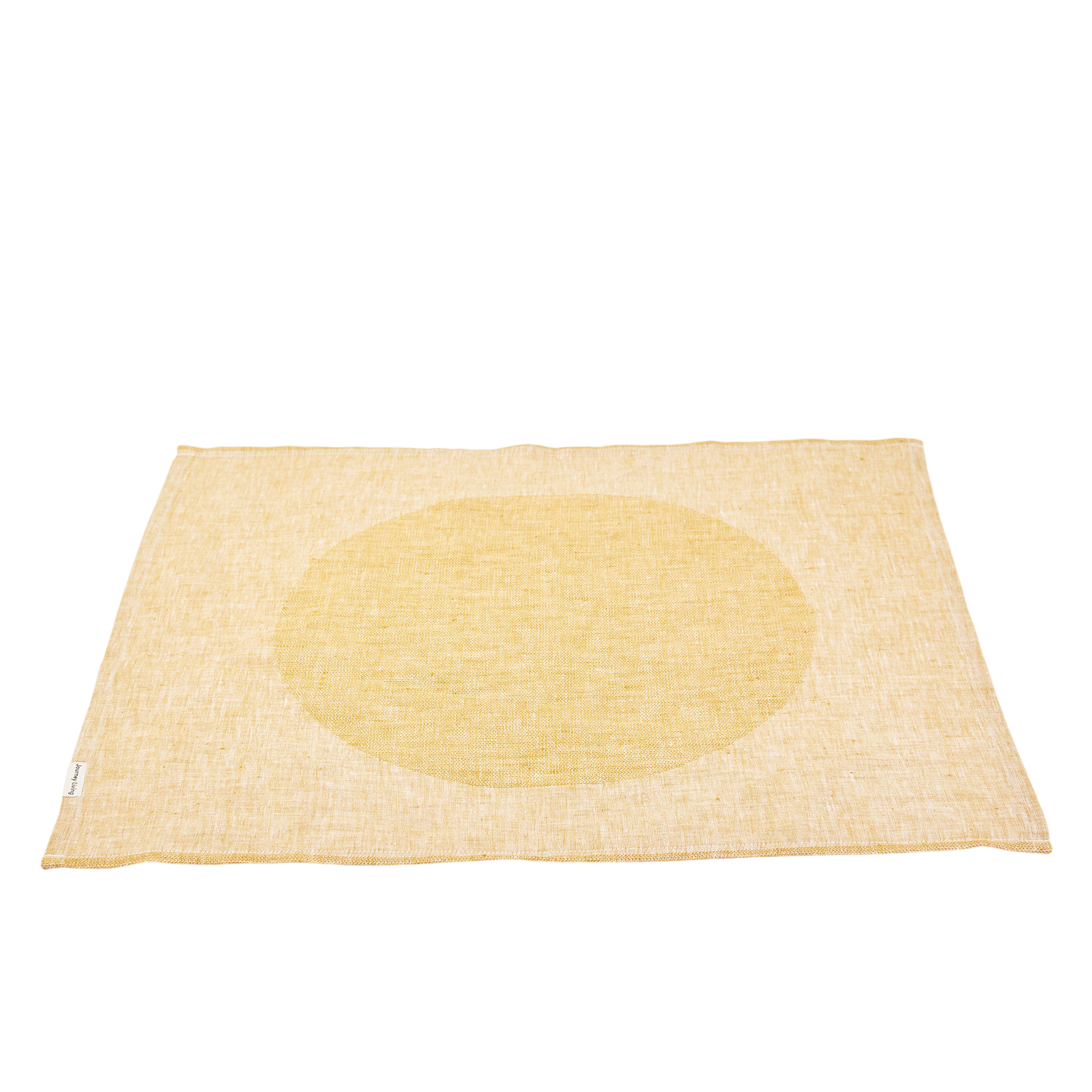 ELISE "Big Dot" serviette de table mustard 50x50cm