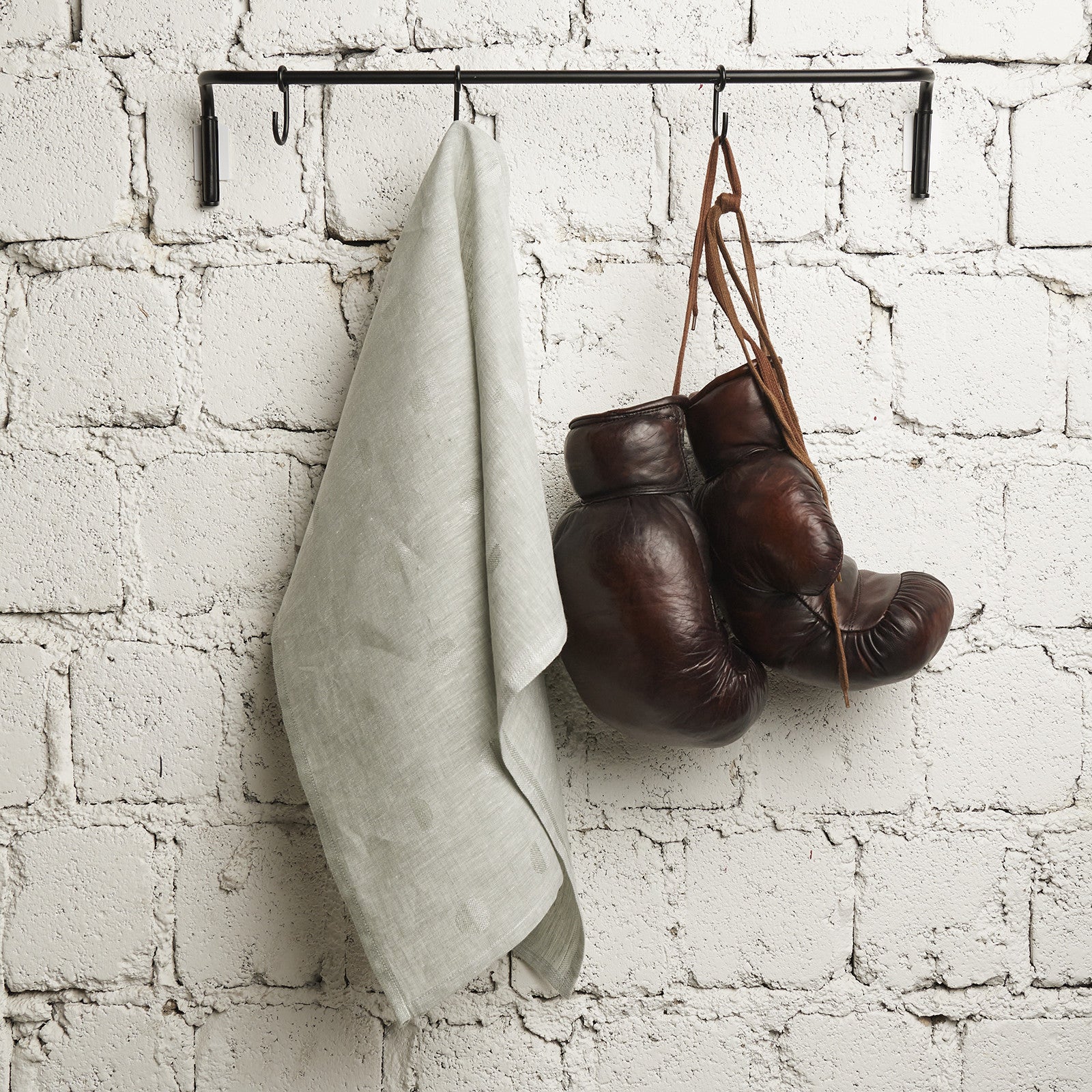 JULIETTE "Small Dots" kitchen towel eucalyptus 50x70cm
