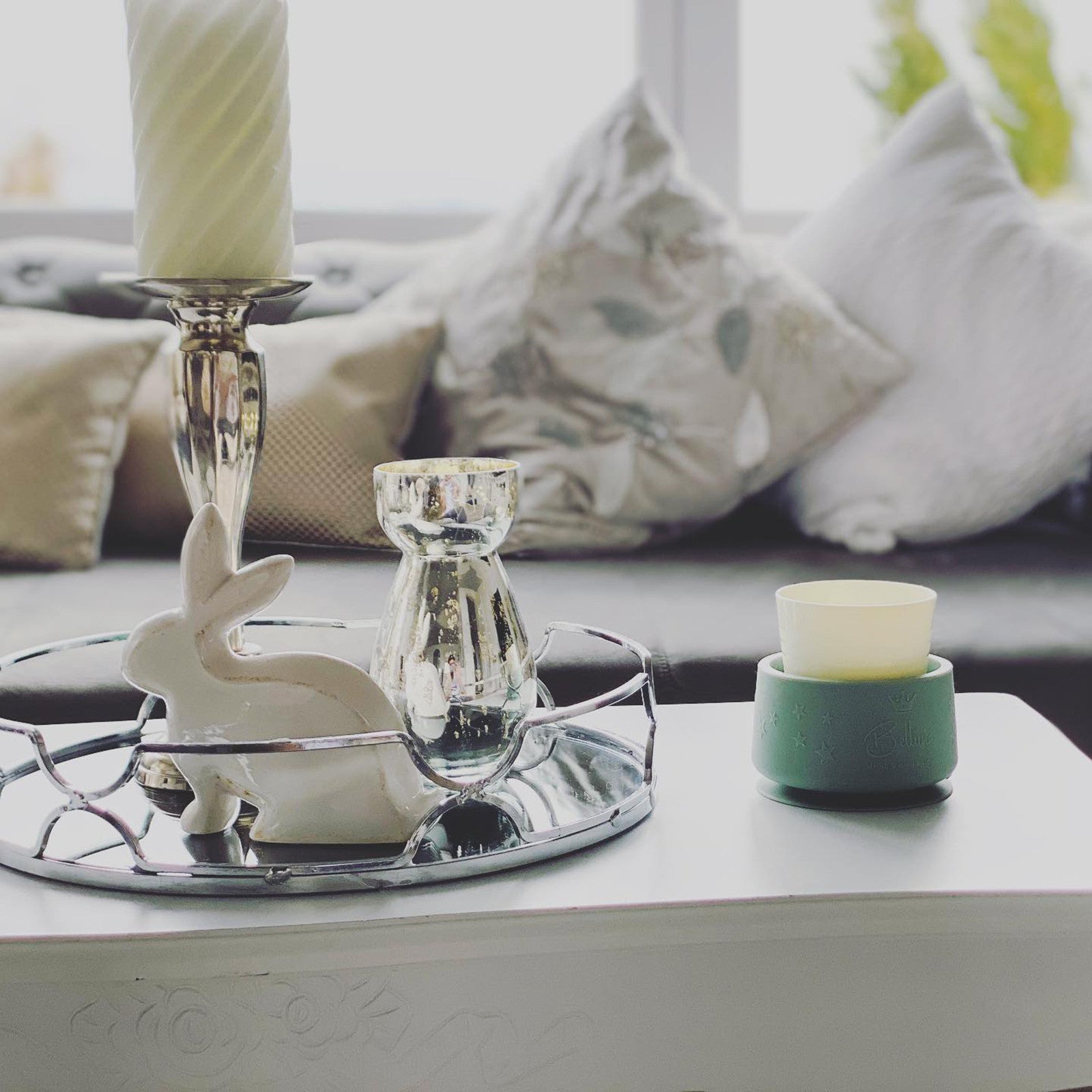 Drink & Play holder green