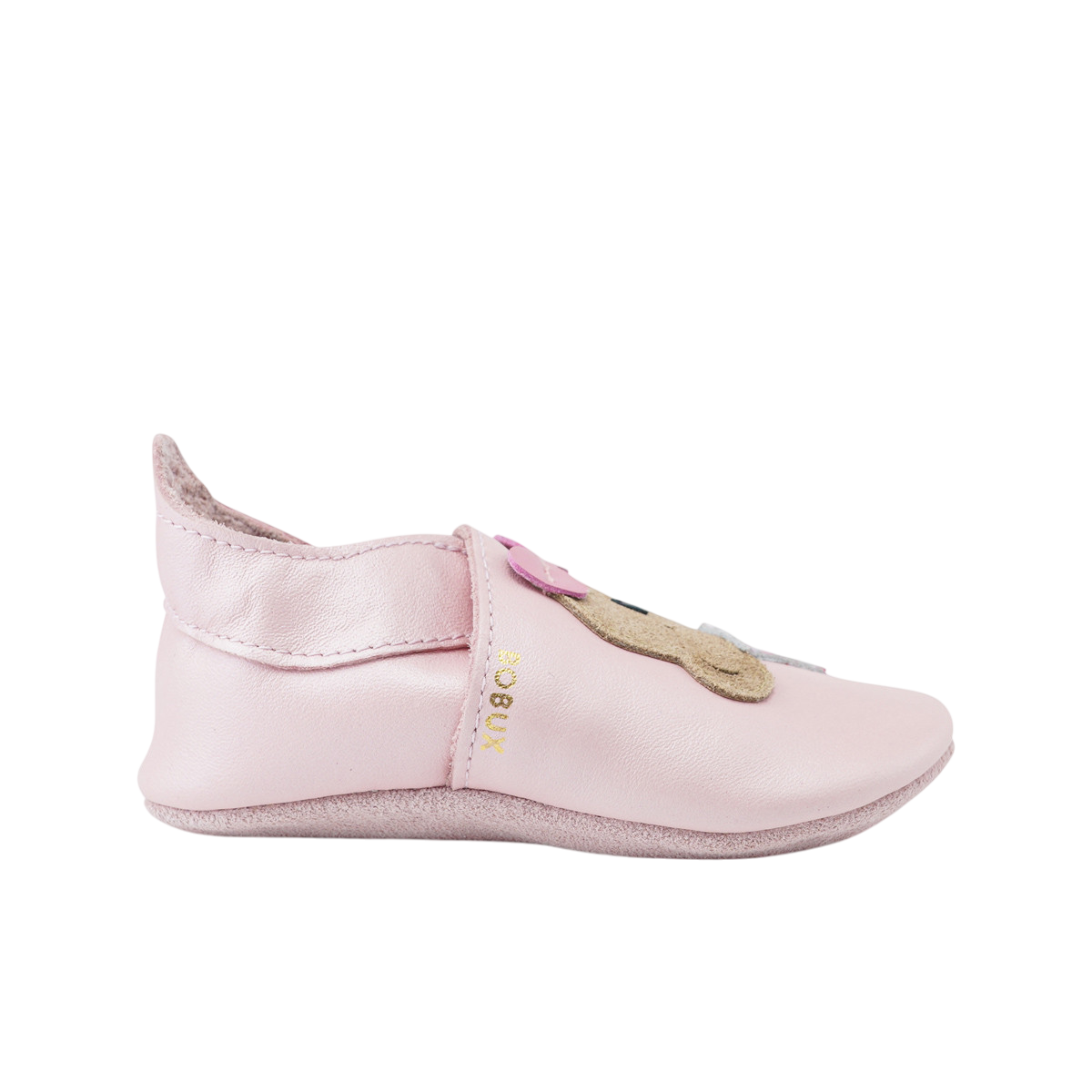 Bobux Party Bear blossom pearl