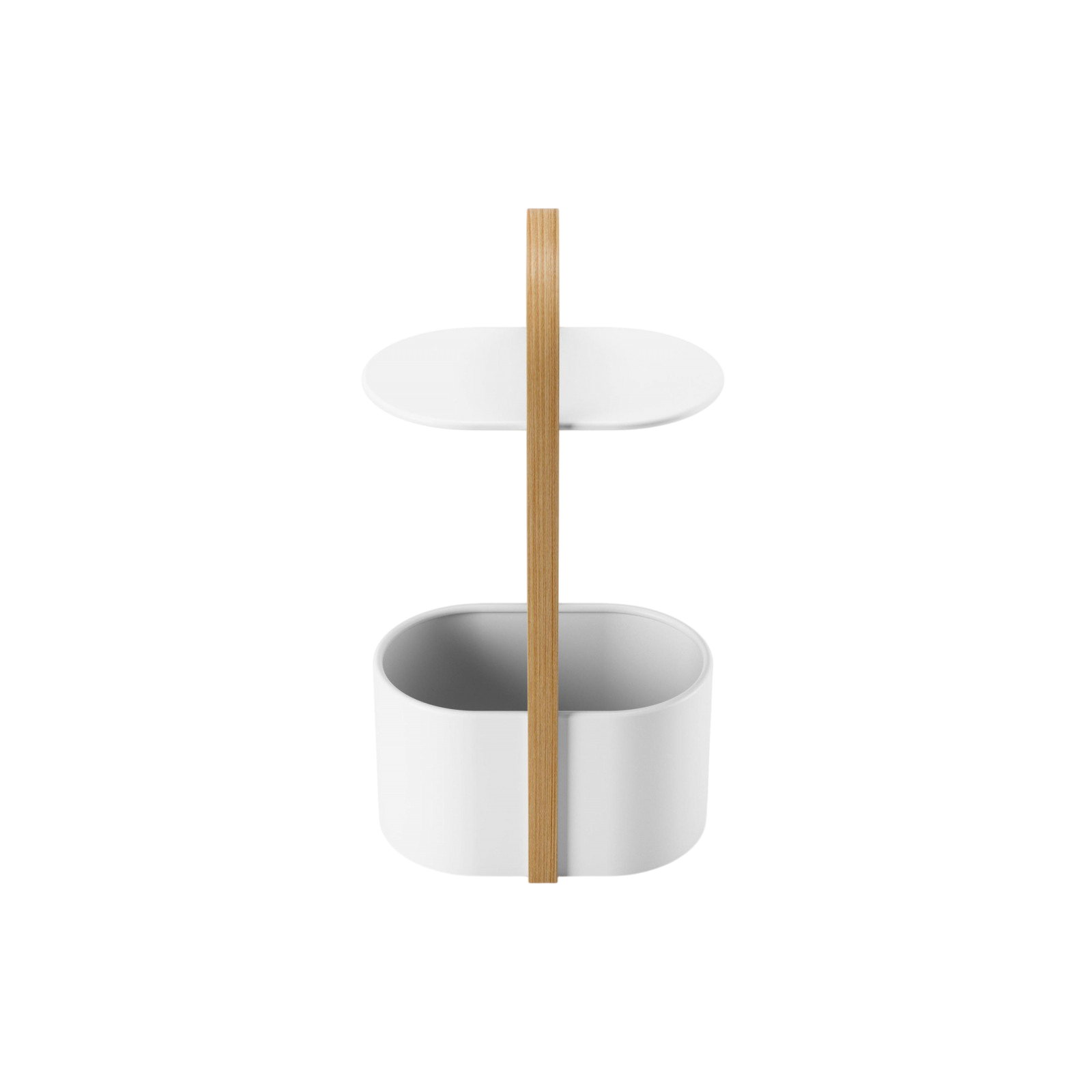 Table d'appoint Bellwood, Blanc