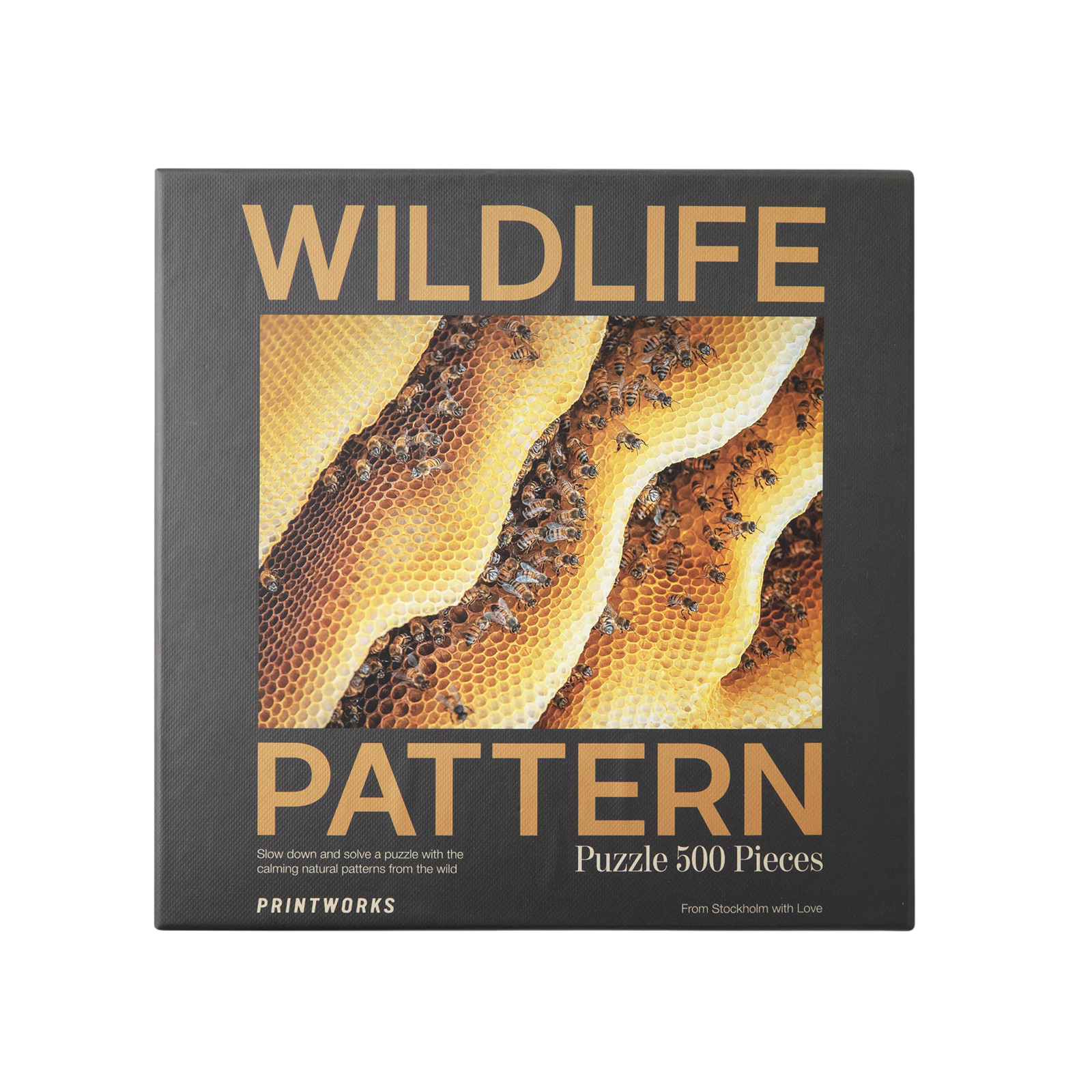 Puzzle, Bees, Wildlife Pattern