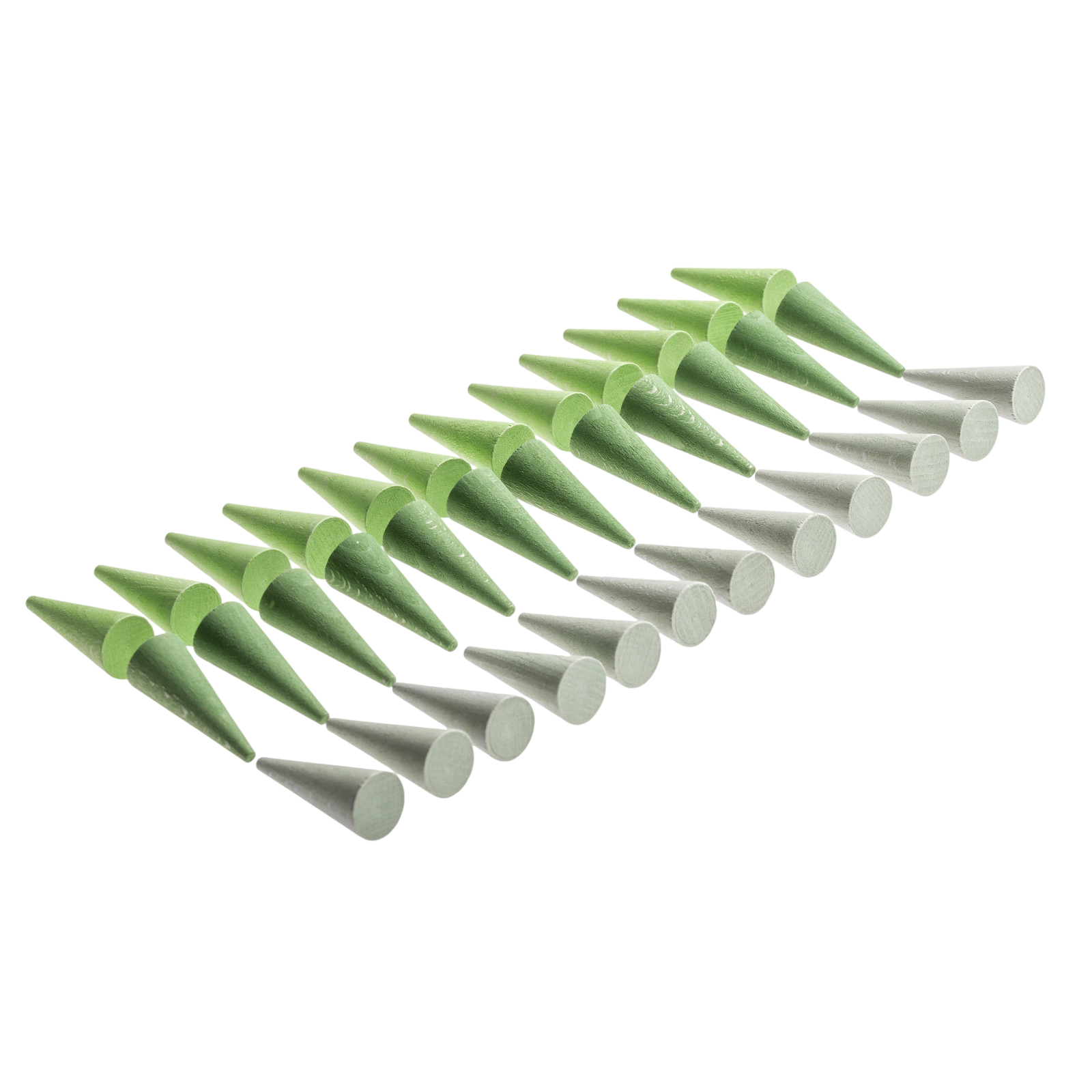 Mandala 36 cone green