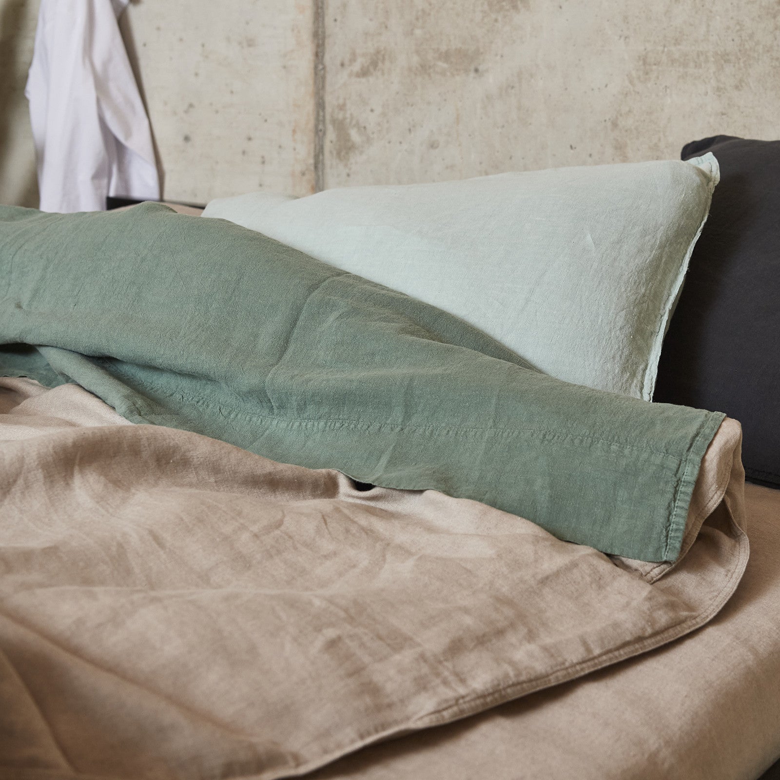 Linus uni, natural Housse de duvet 200x210 cm