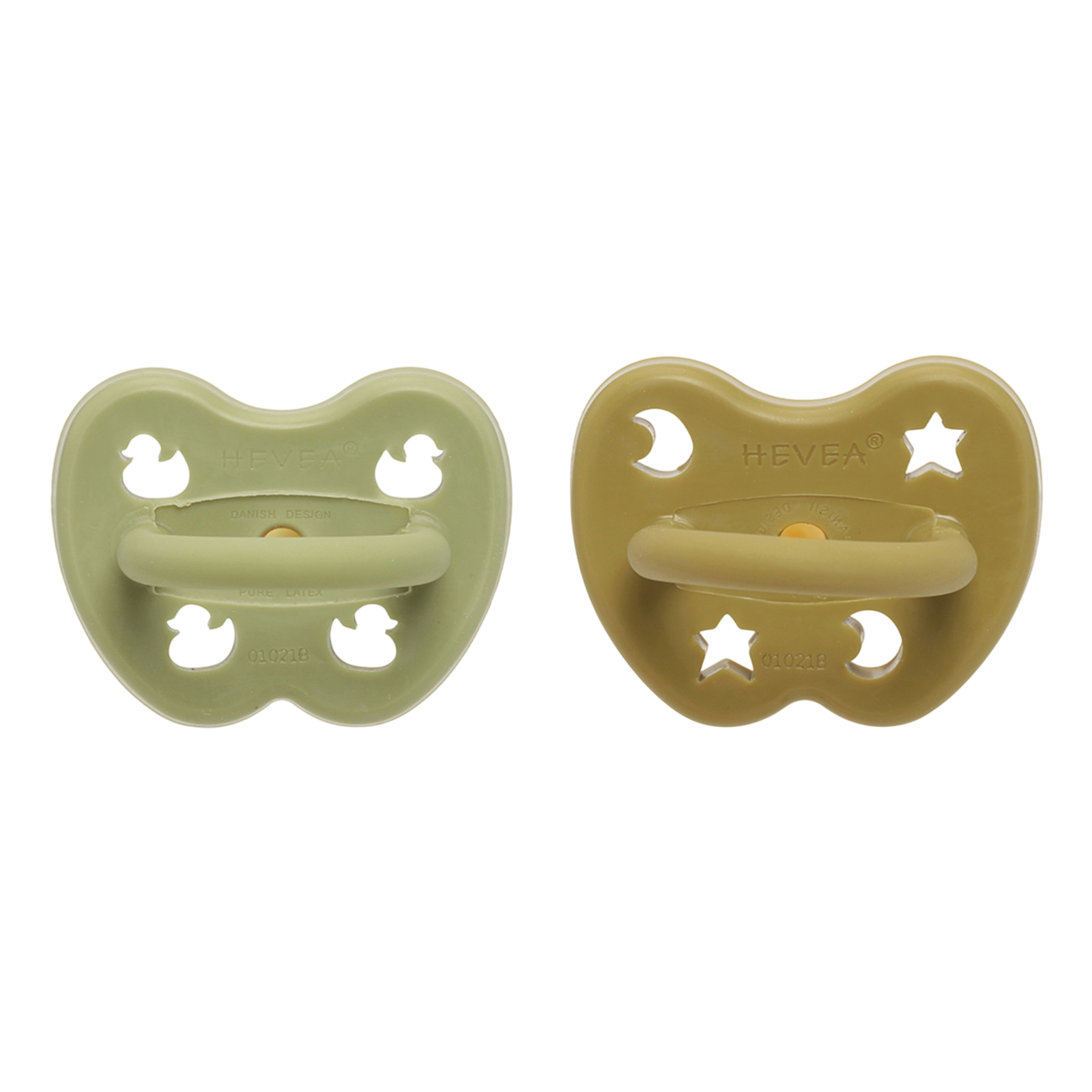 Baby Schnuller 2-Pack Ortho hunter green & olive