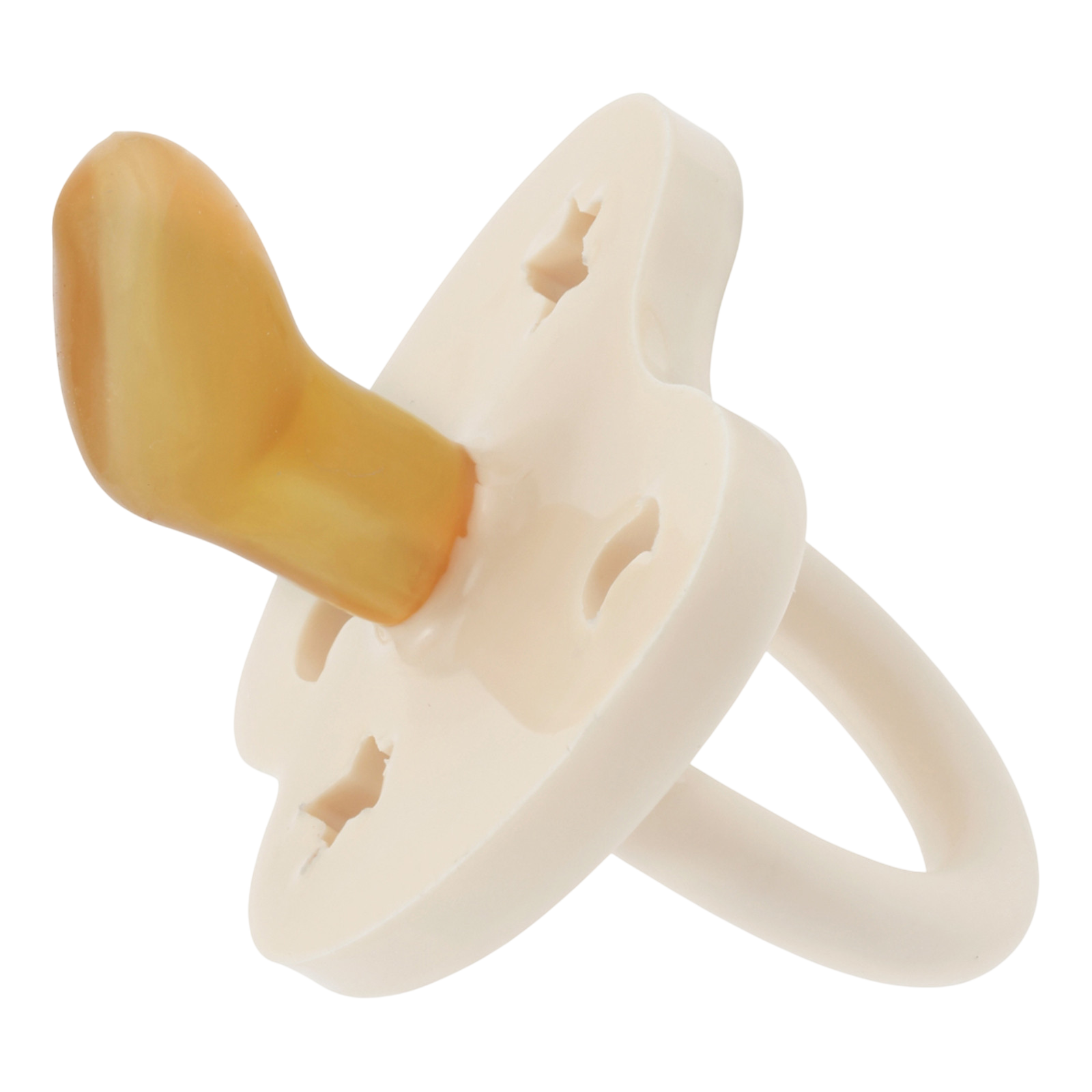 Sucettes bébé 2-Pack Ortho pale butter & milky white