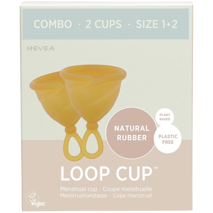 Loop Cup COMBO size 1 + 2 ambre