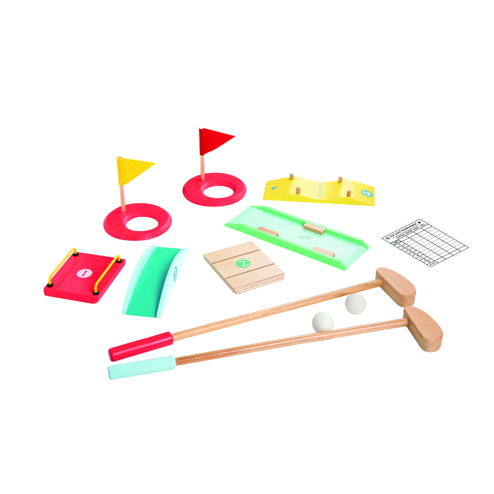 Spielba golf set with 9 pieces