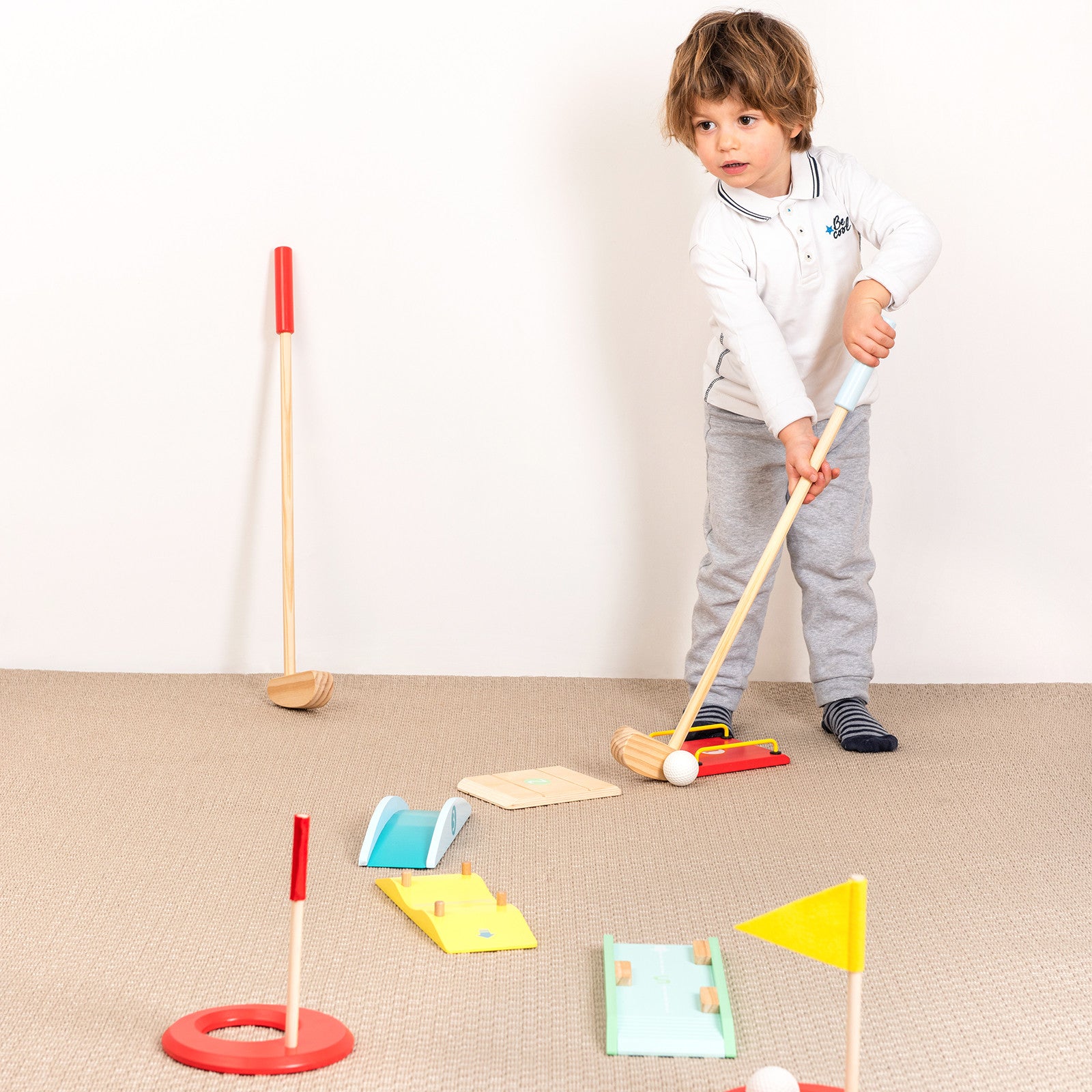 Spielba golf set with 9 pieces