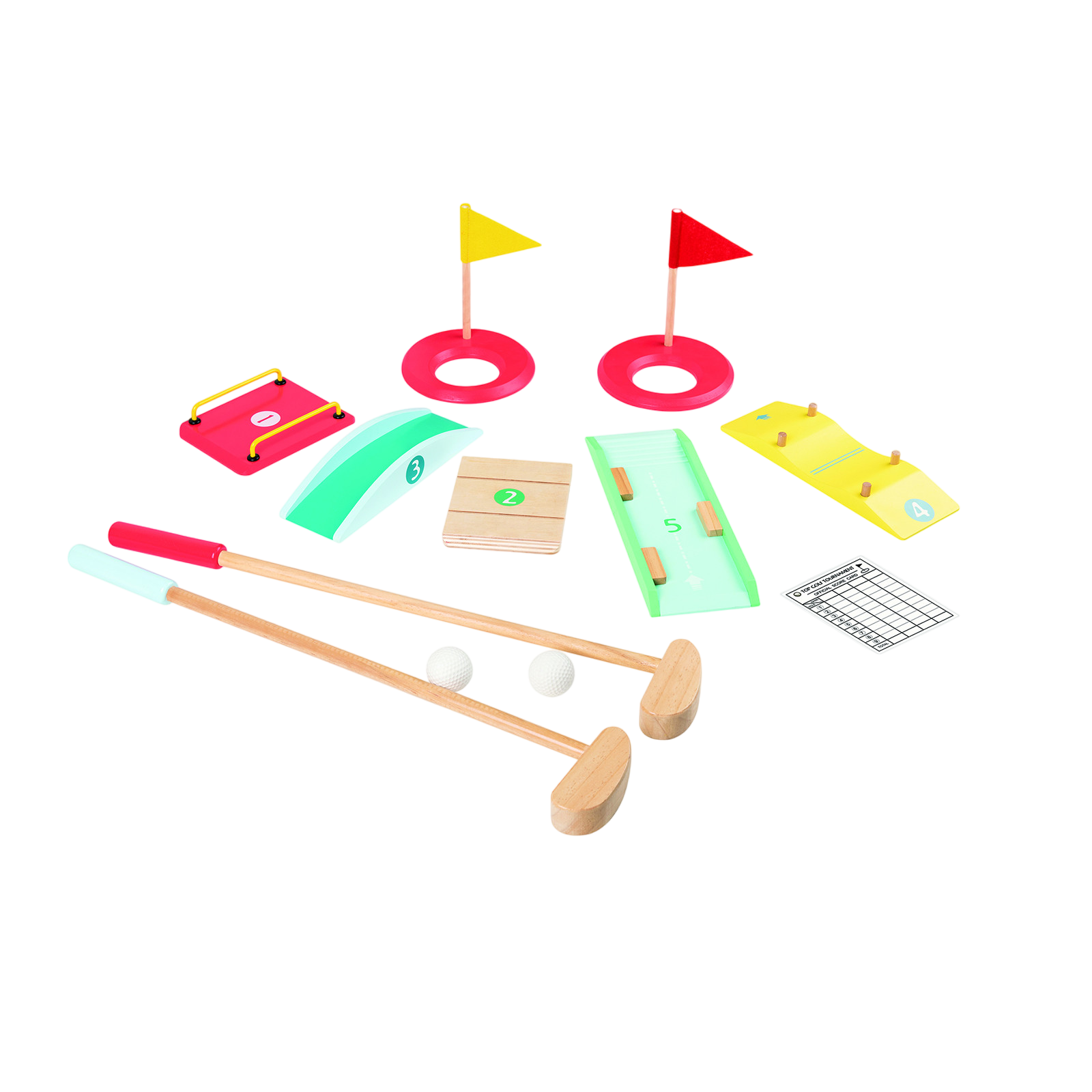 Spielba golf set with 9 pieces