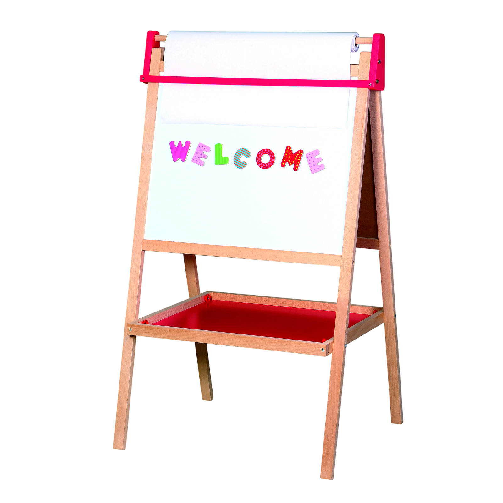 Spielba magnetic blackboard with paper + chalks