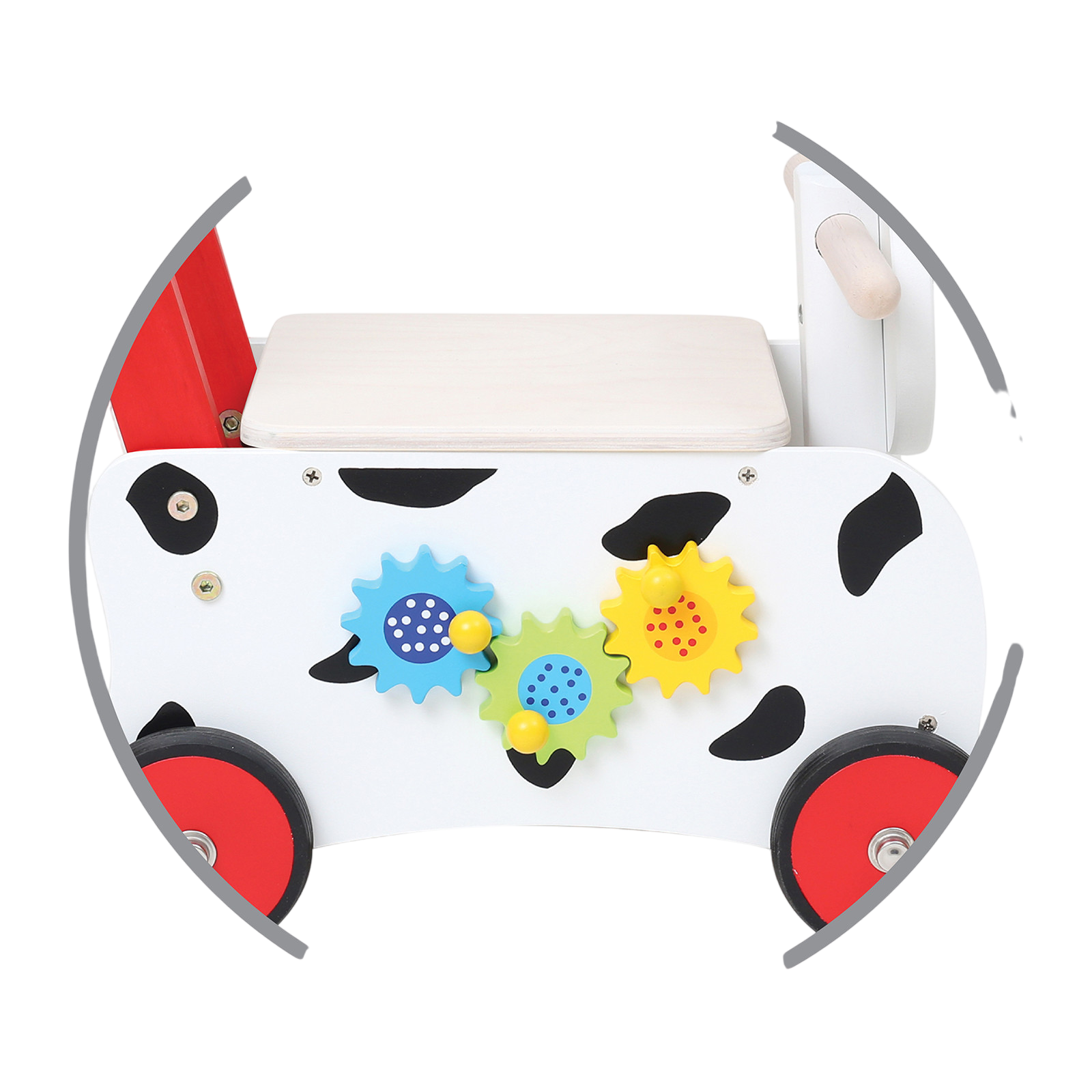 Spielba Baby Walker avec siège & jeu de tri