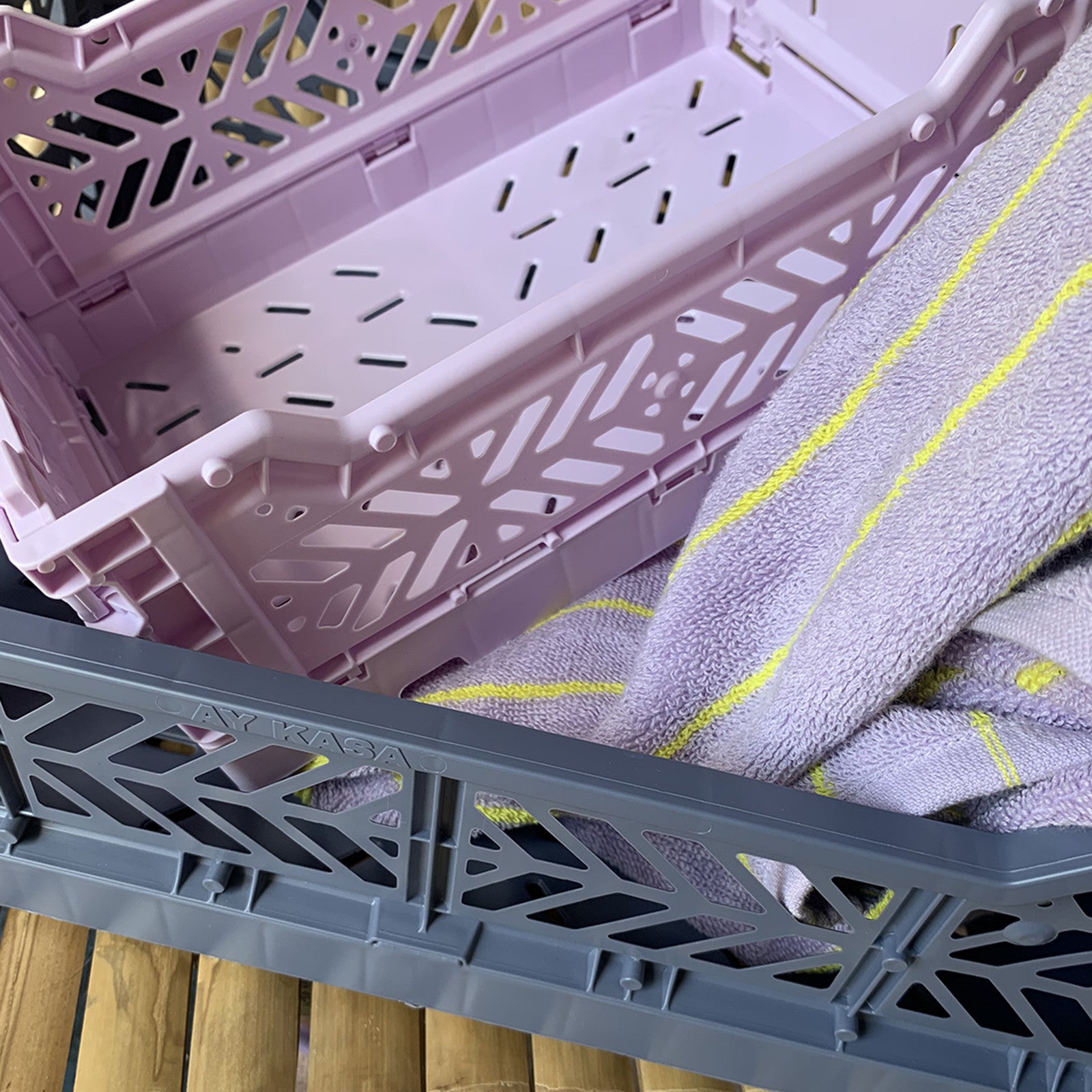 Panier de rangement Maxi Grey