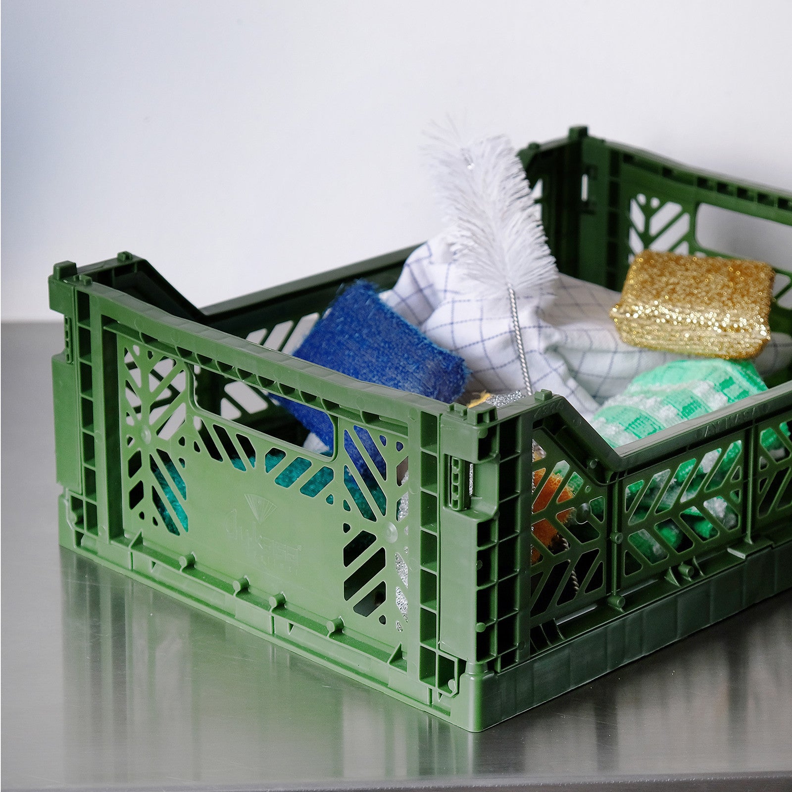 Storage basket Midi Khaki