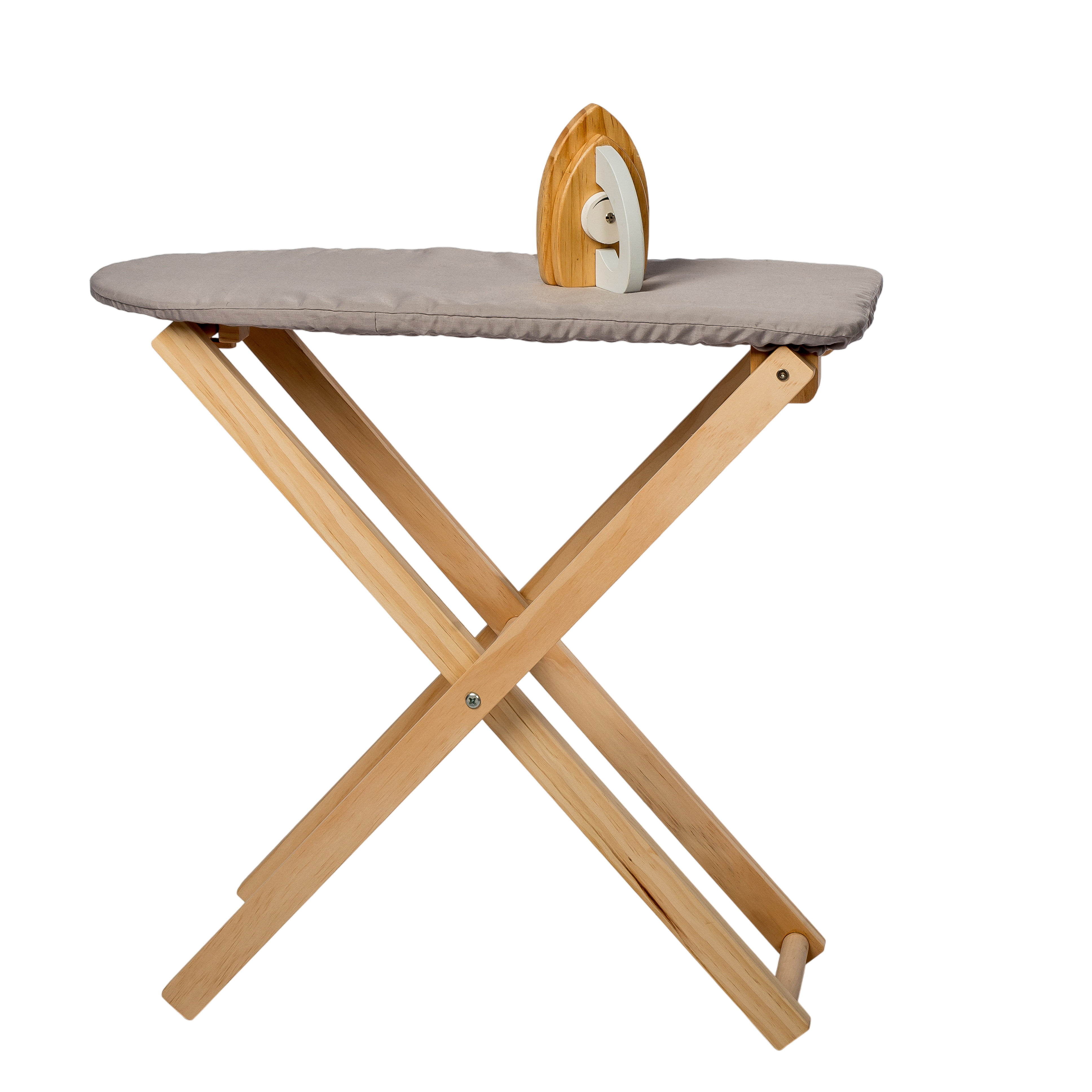 Ironing board and iron