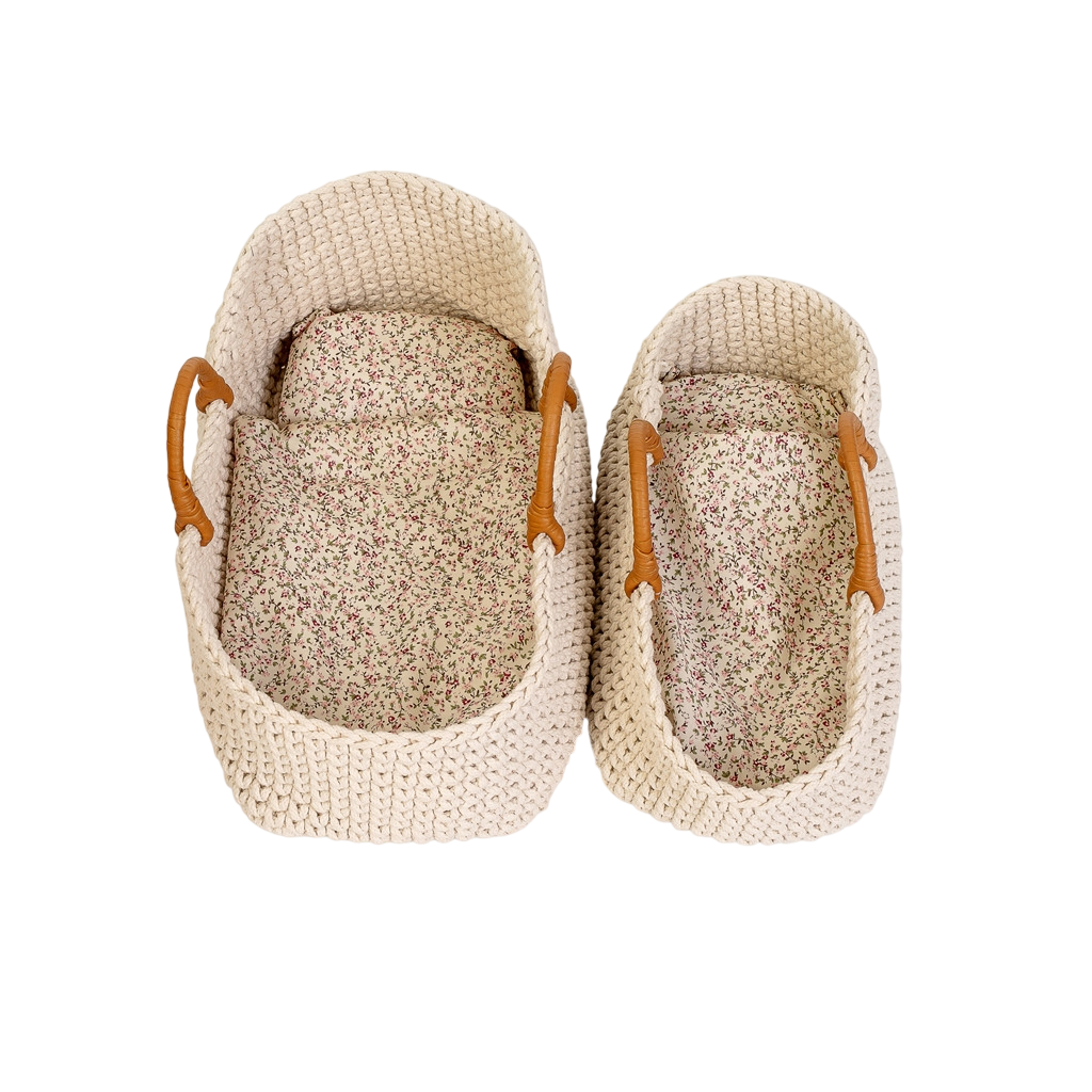 Panier de transport pour poupée (jusqu'à 25 cm)