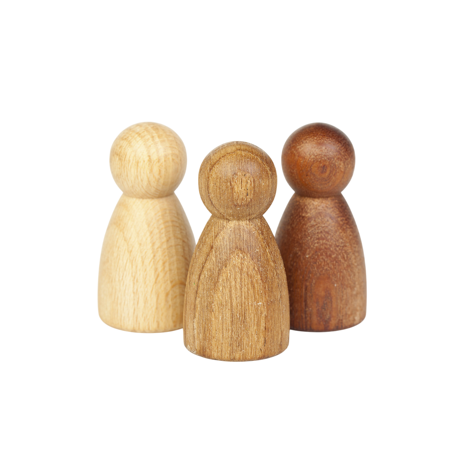 Nins 3 pièces bois naturel Grapat