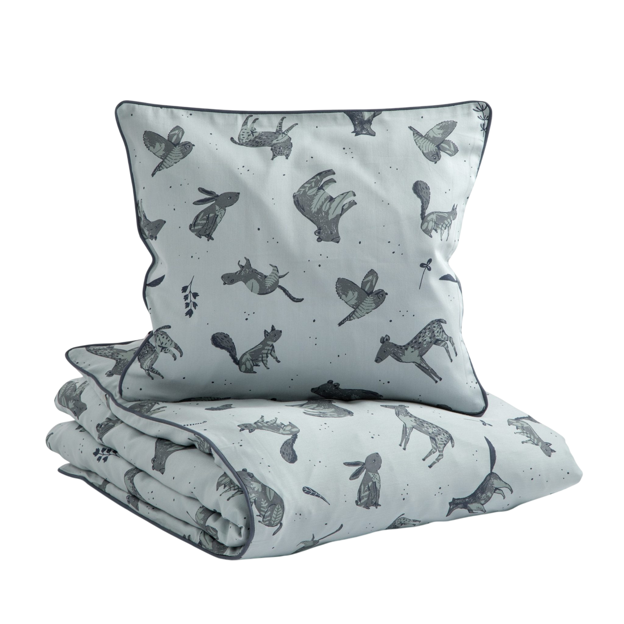 Bettwäsche 100x70cm, Baby, Nightfall, hazy blue