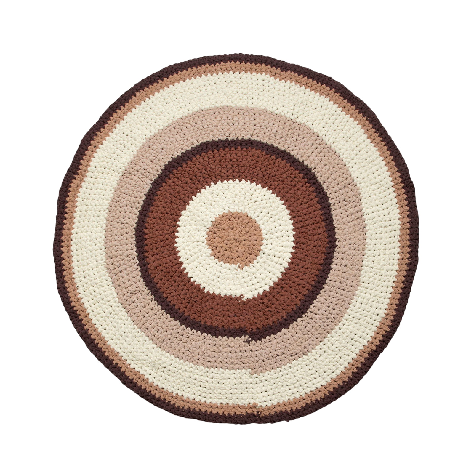 Häkelteppich, dreamy rose