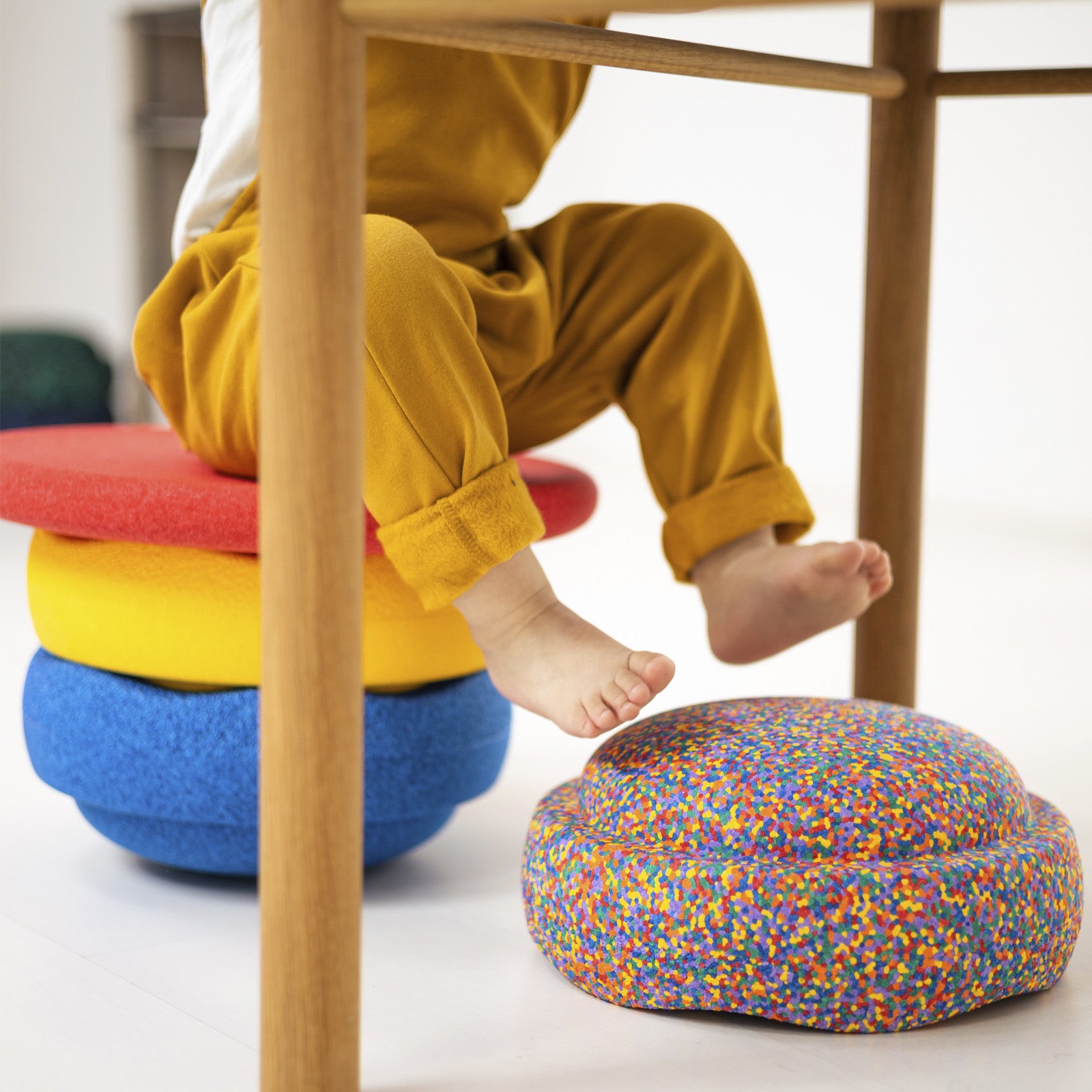 Pierre à empiler confetti