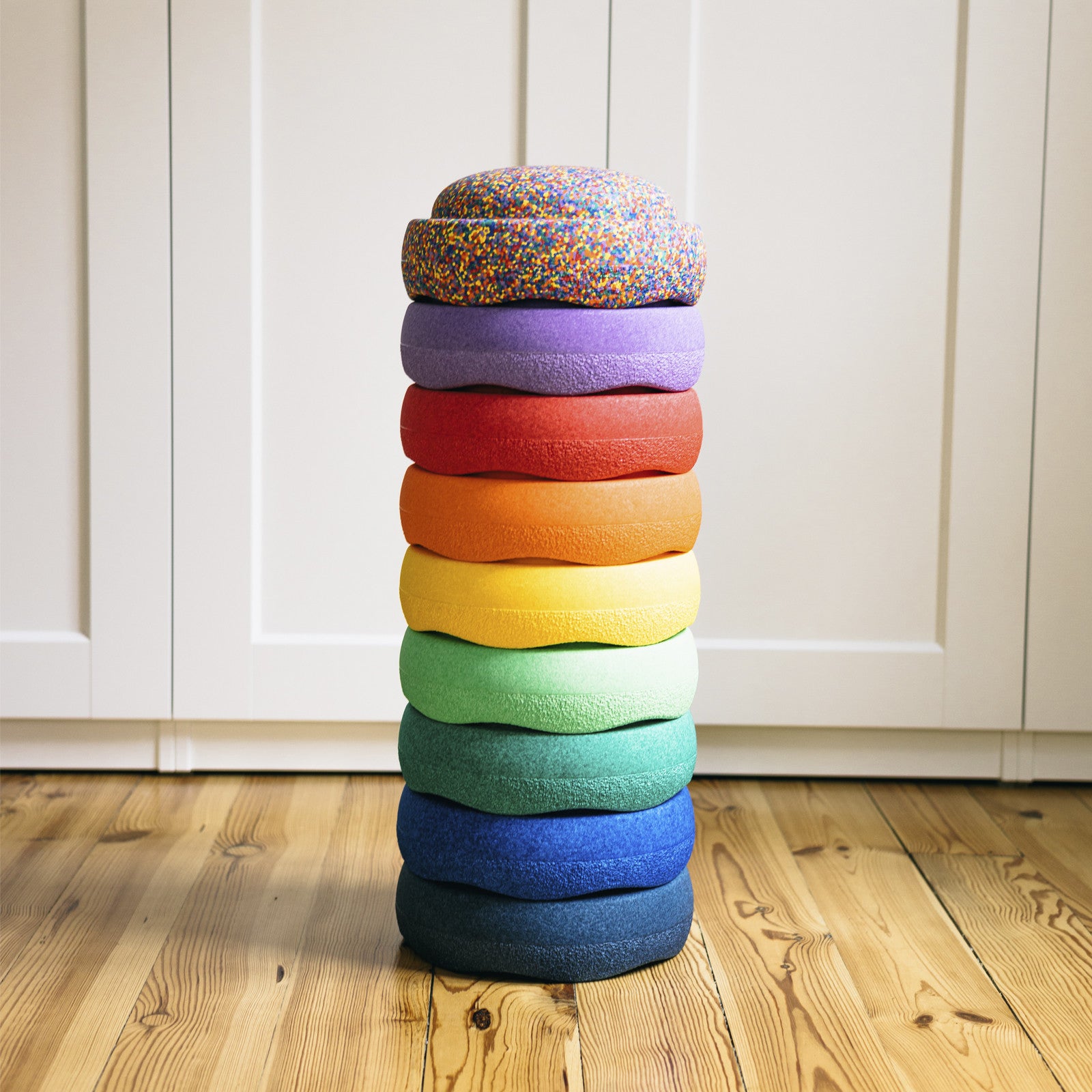 Pierre à empiler confetti