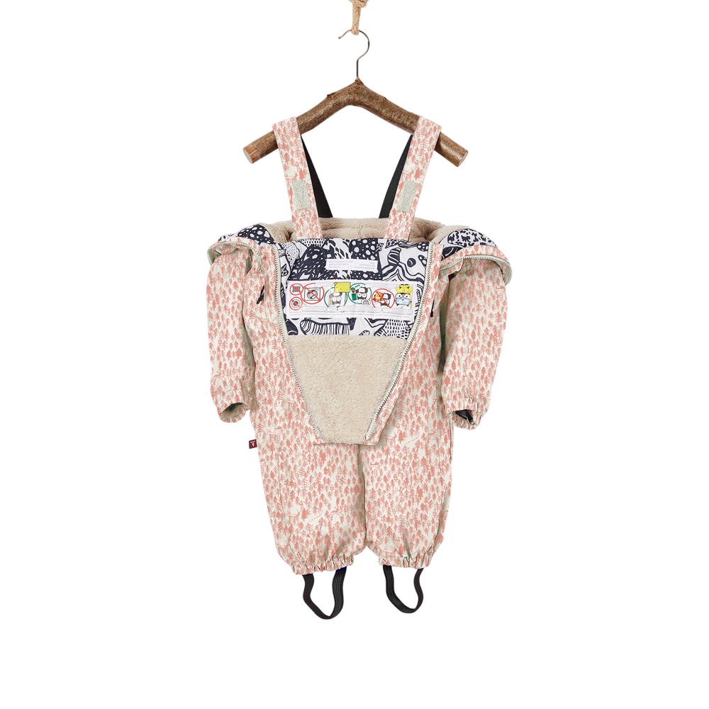 Combinaison de ski bébé Zack Forest Off White