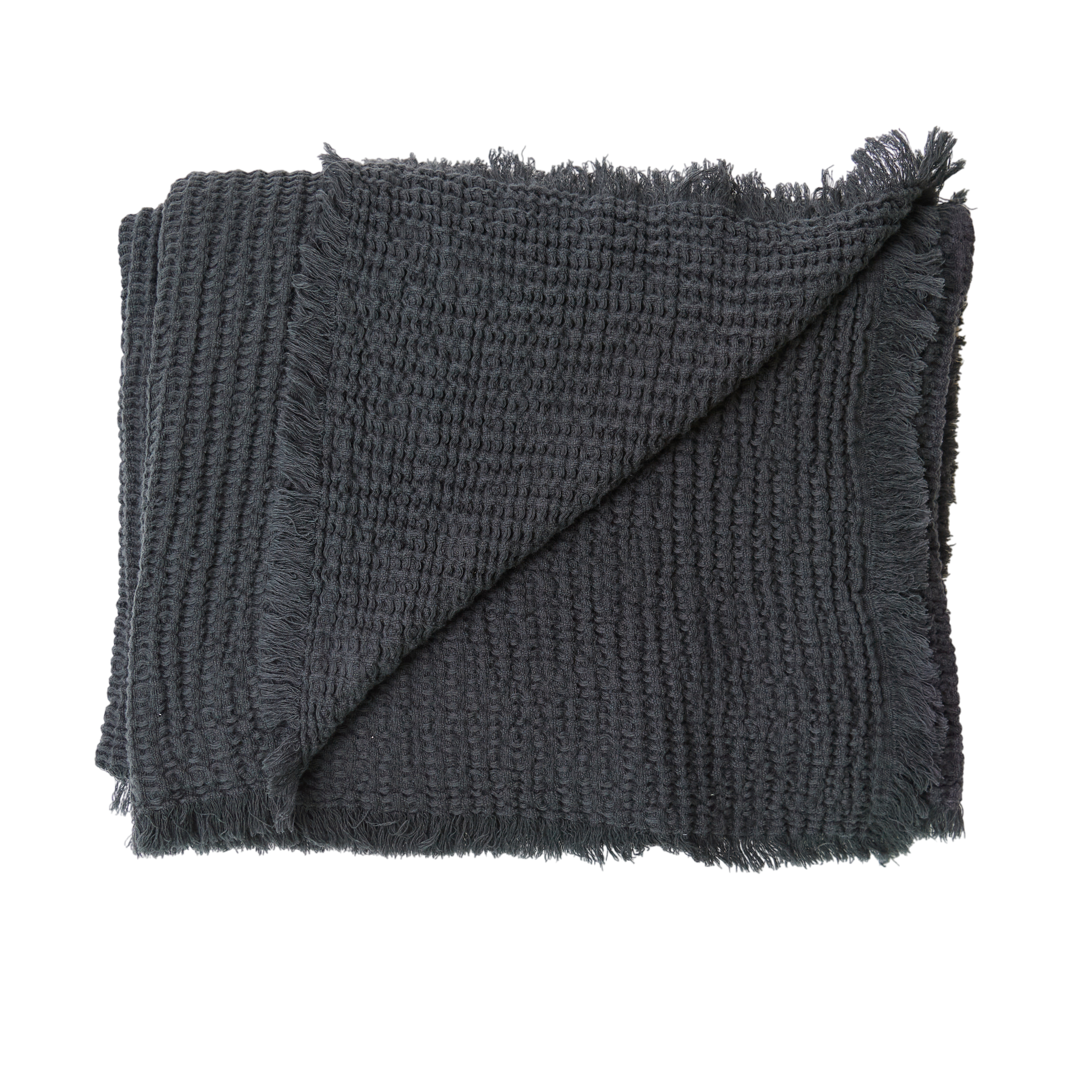 MARTA Wohndecke anthrazit, 130x170 cm
