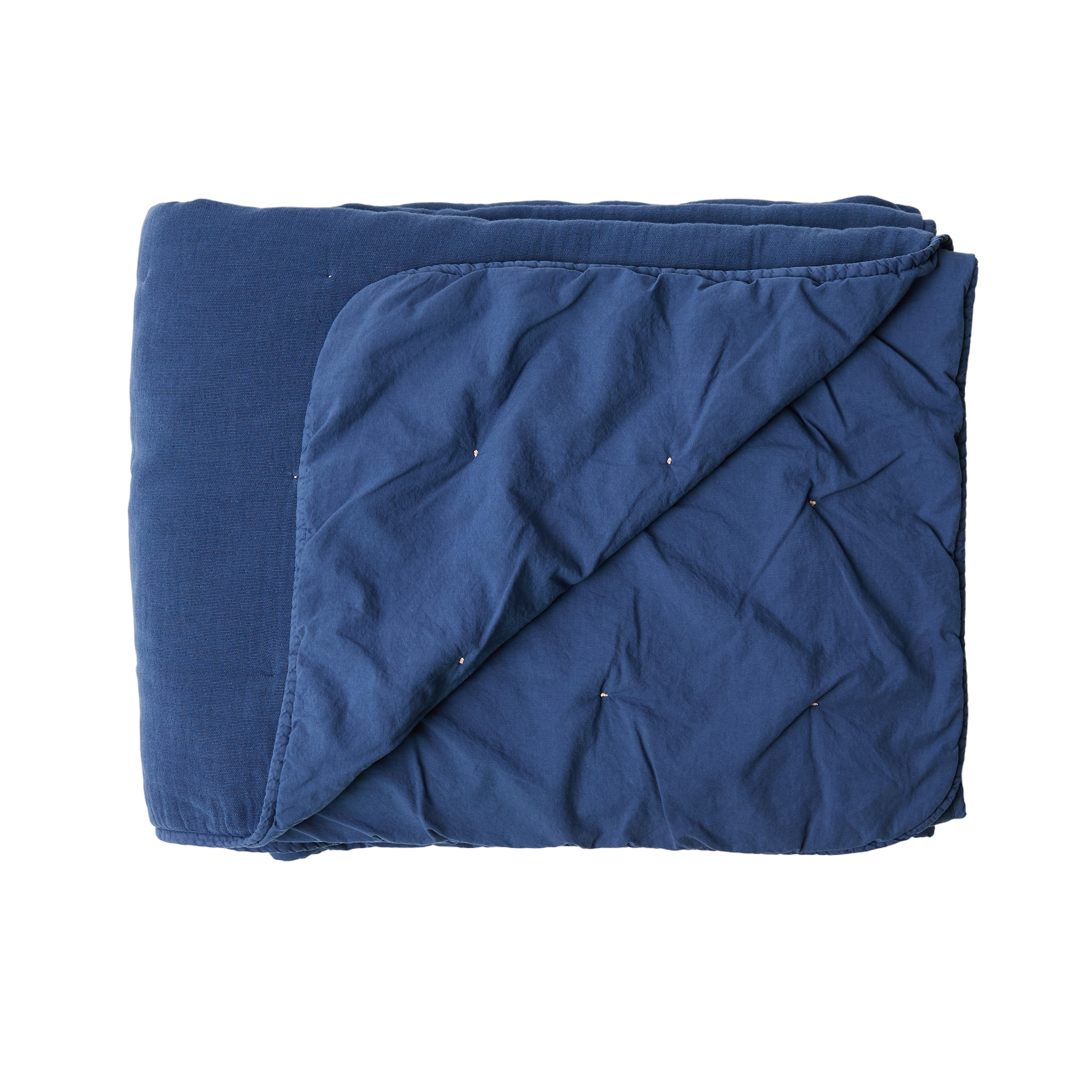 NORA Decke indigo, Quilt 150x200 cm